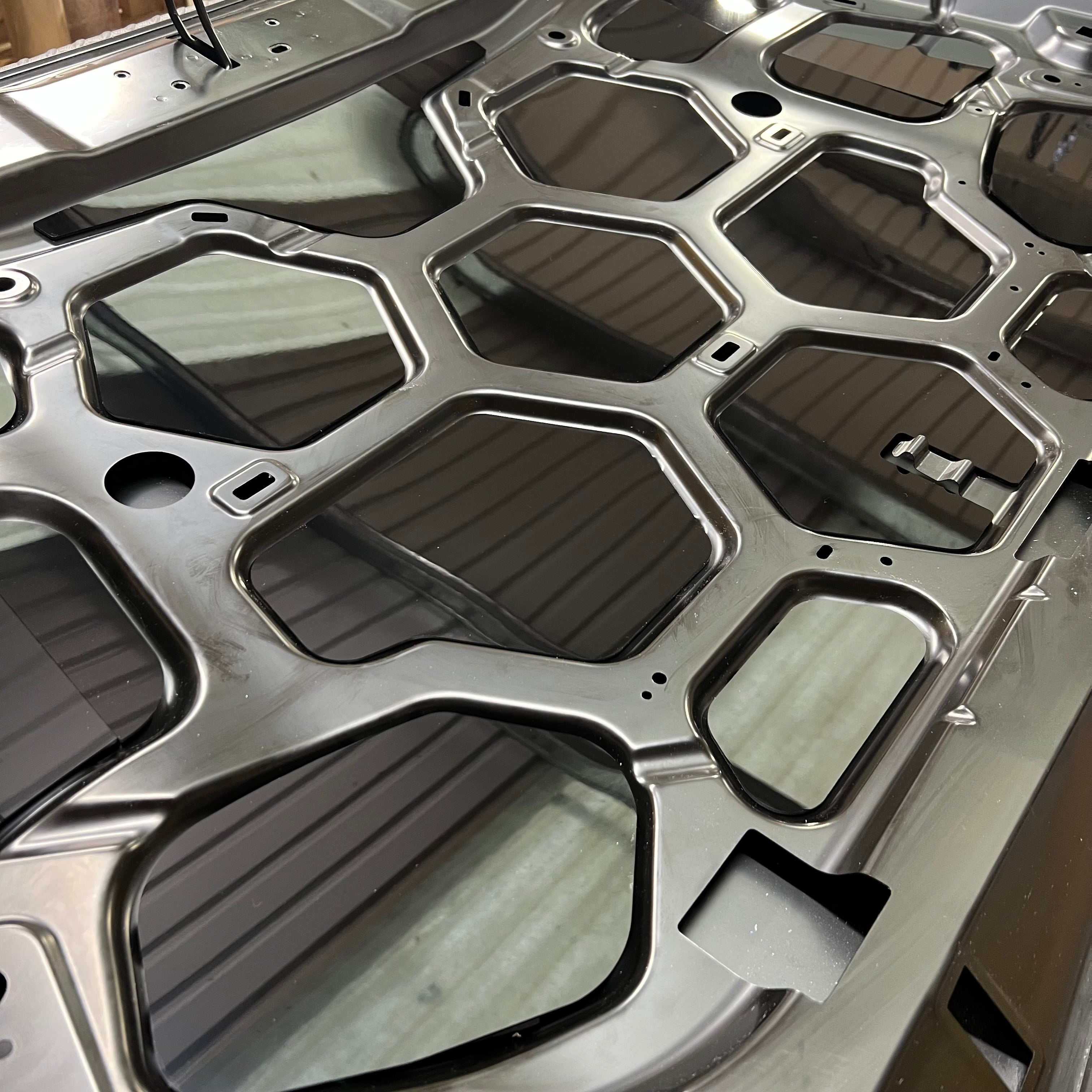 Proform Under Bonnet Panels / Plates - Mk4 Focus - Gloss Black Plastic