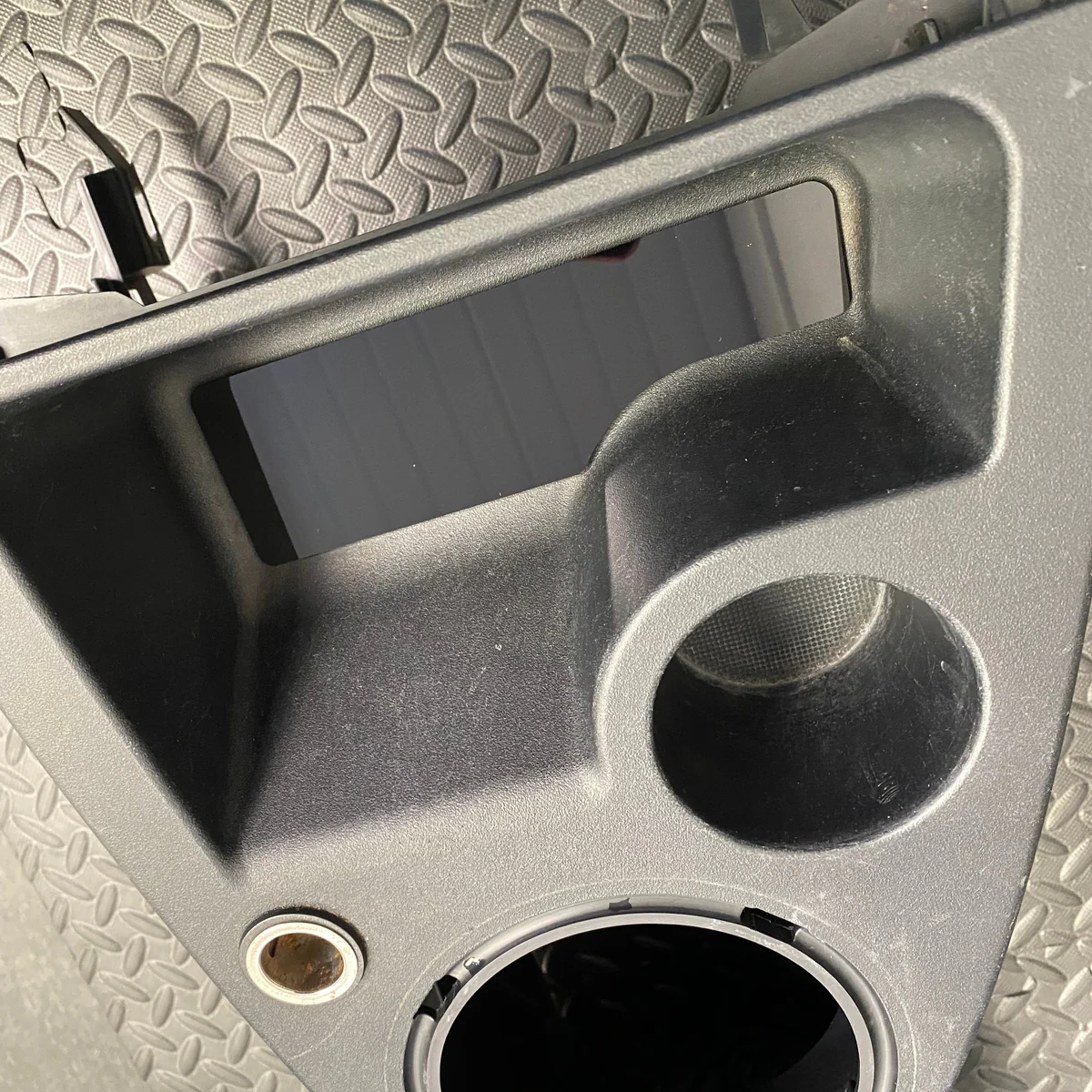 Mk6 Fiesta Centre Console Insert Plate - Left Hand Drive