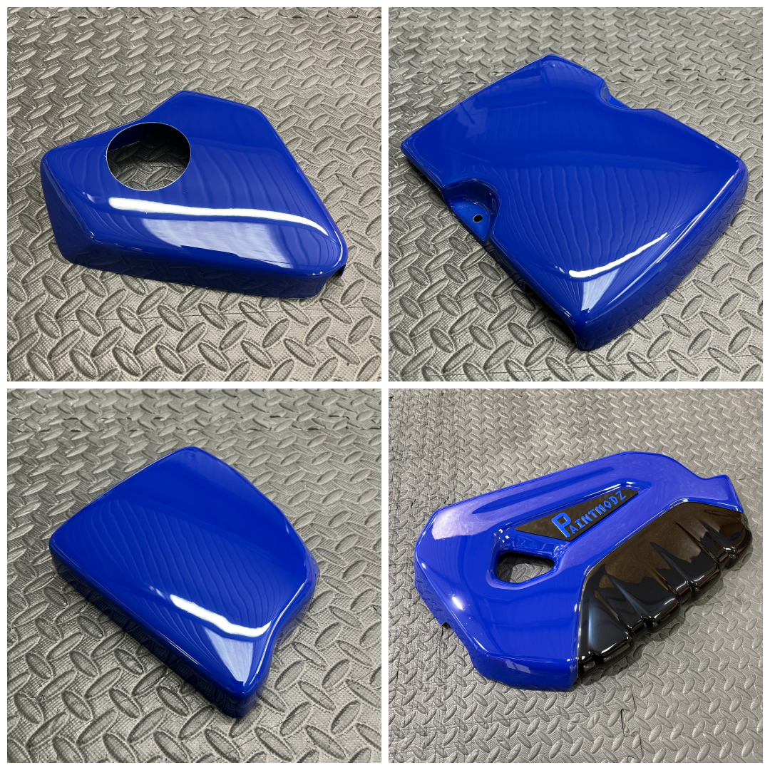 Proform Small Engine Bay Dress Up Kit Bundle - Fiesta Mk7.5 ST180 - Gloss Blue Plastic
