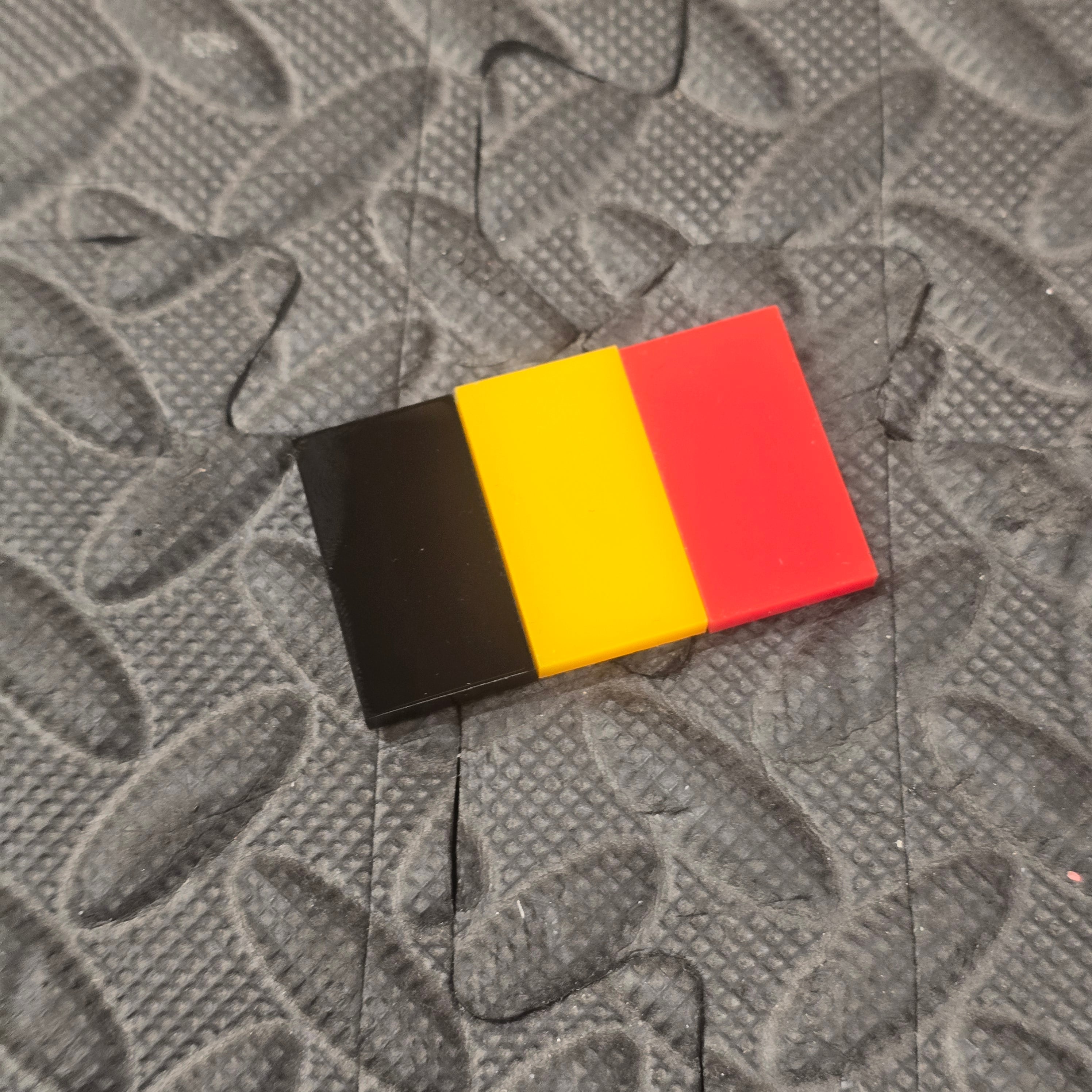Proform Acrylic Flag - Belgium - Belgian Tricolour (Drapeau Belge)