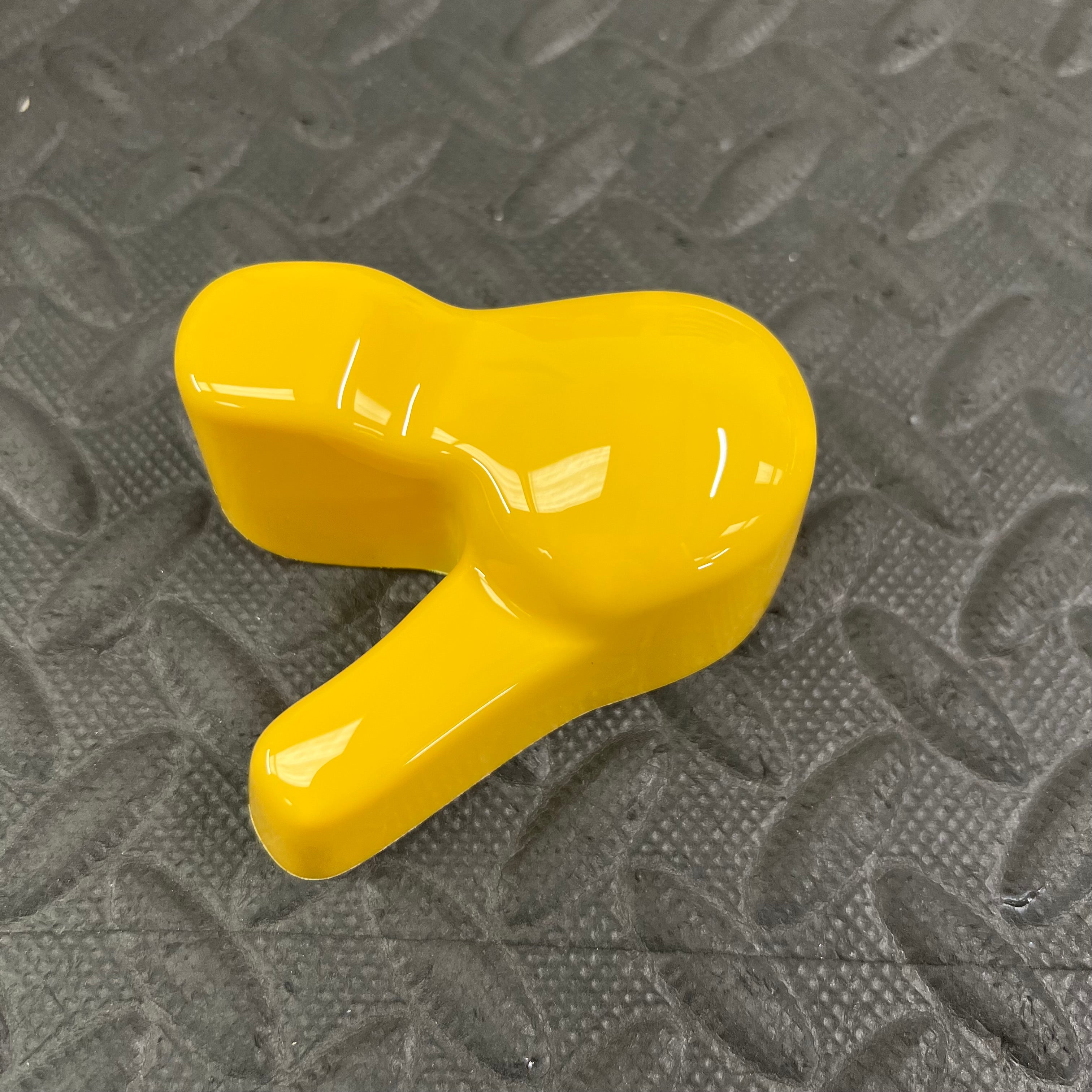 Proform Focus / Puma Bonnet Catch Cover Gloss Yellow Plastic