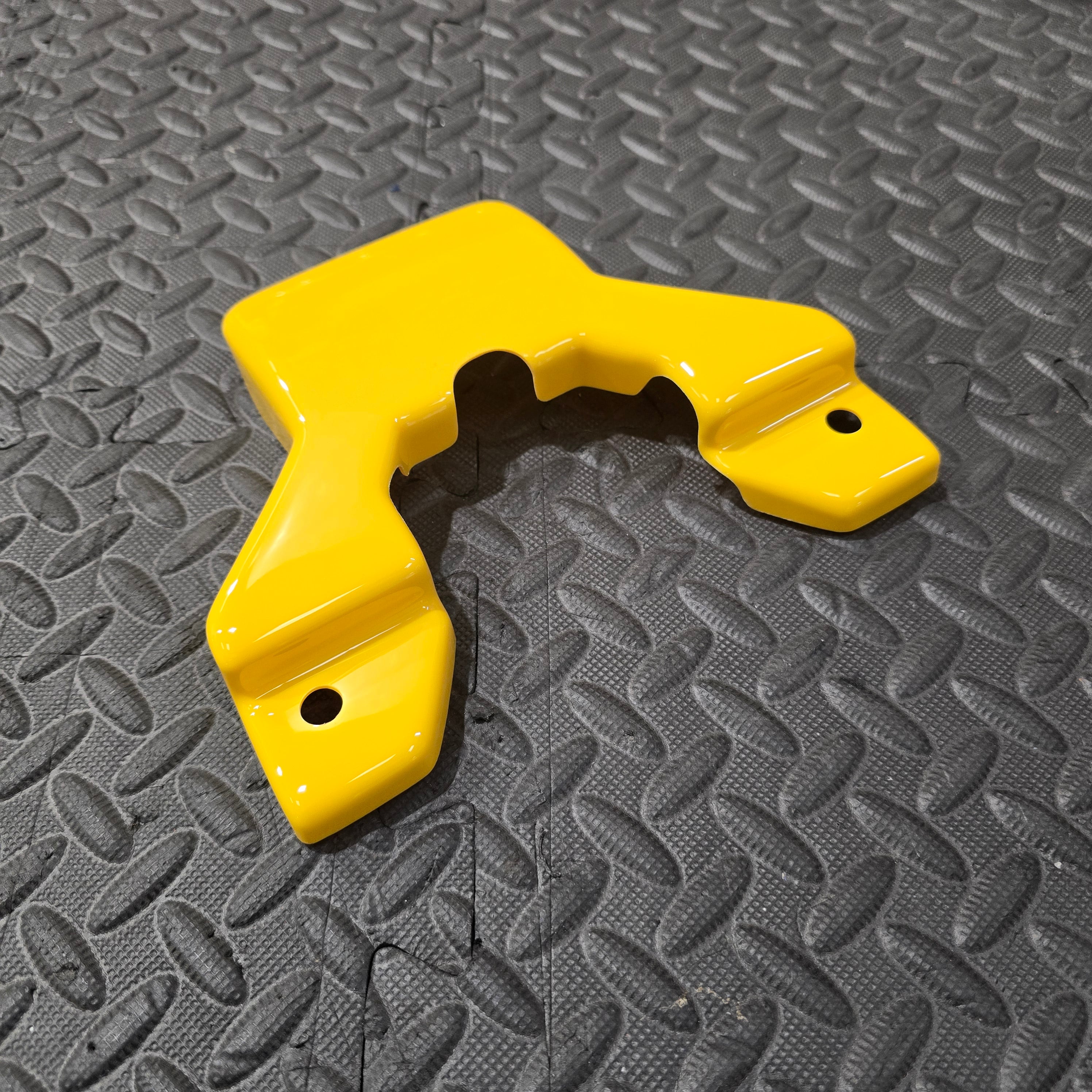 Proform Bonnet Catch Plate Cover - MK7.5 Fiesta - Gloss Yellow Plastic