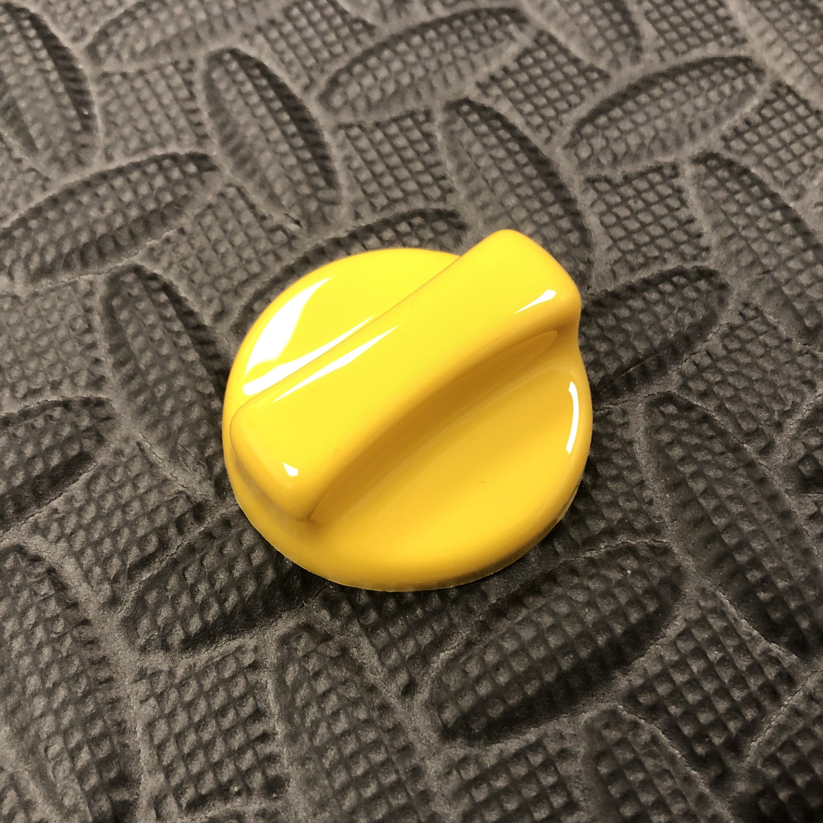 Small Oil Cap Cover Yellow