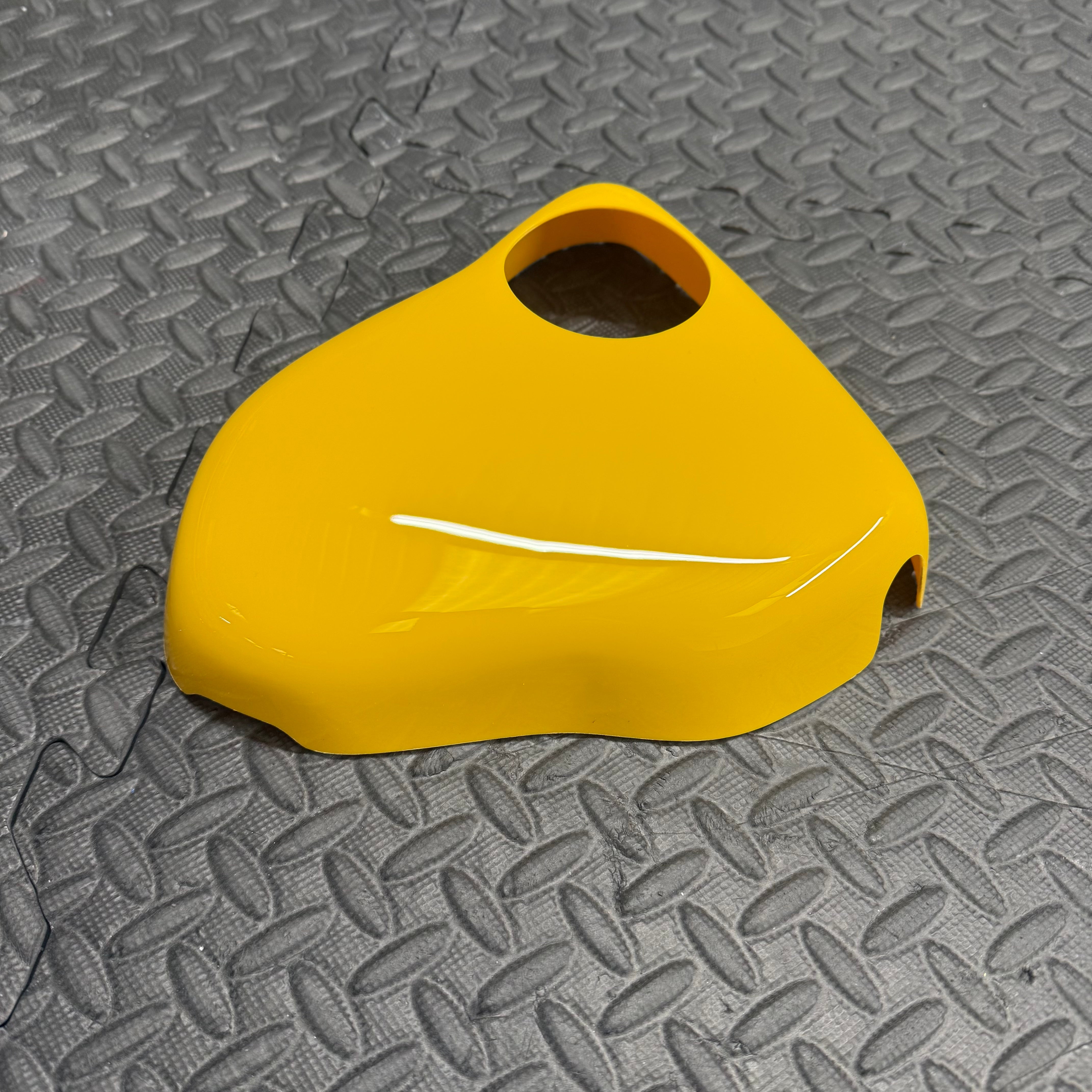 Proform Coolant Tank Cover - Mk6 Ford Fiesta - ST150 Variant - Gloss Yellow Plastic