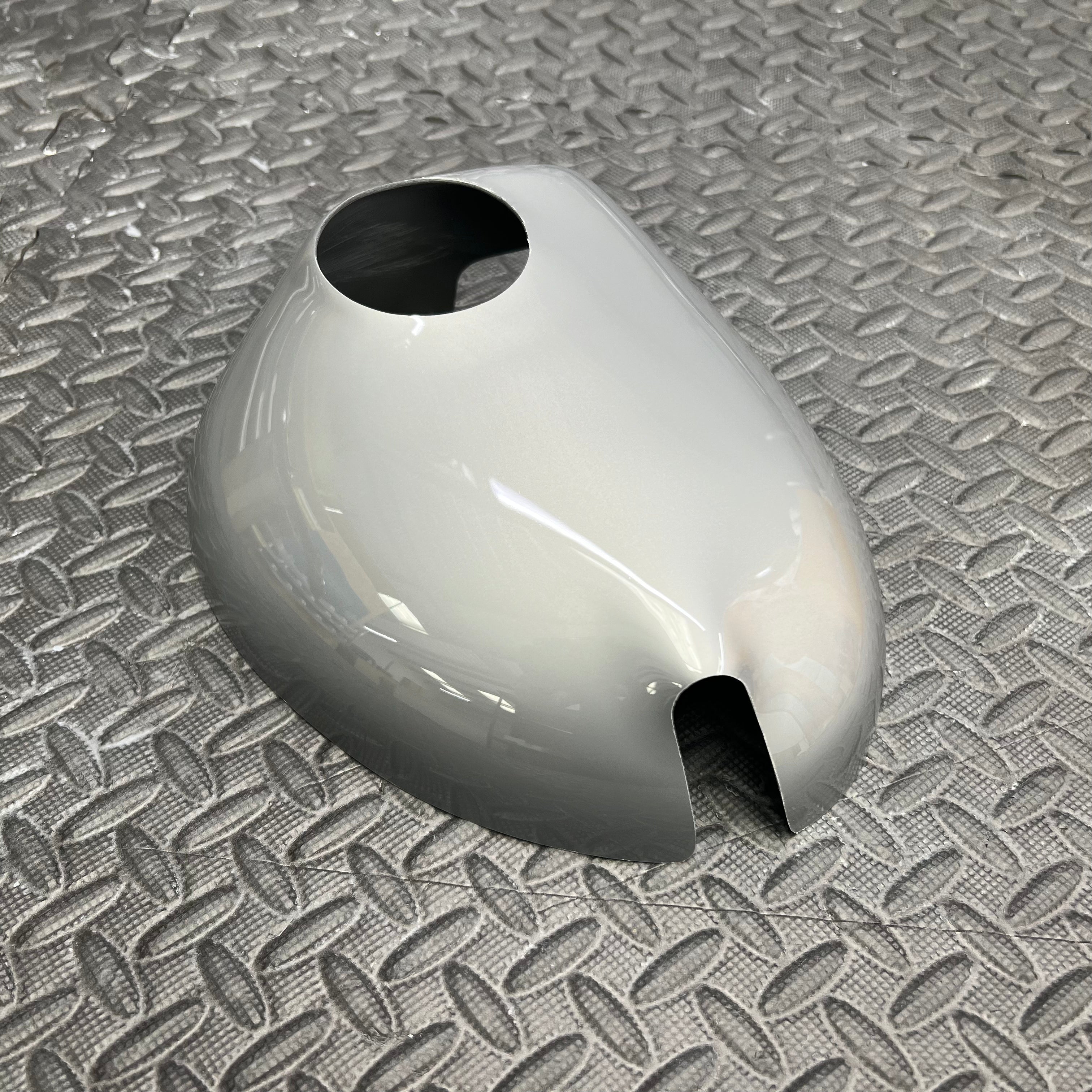 Proform Mk8/8.5 Ford Fiesta Coolant Tank Cover - Gloss Grey Plastic