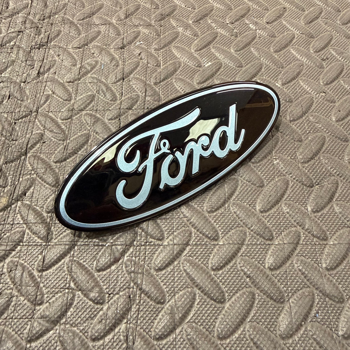 Genuine Ford Tailgate Badge - Ford Explorer - Painted Arctic Blue
