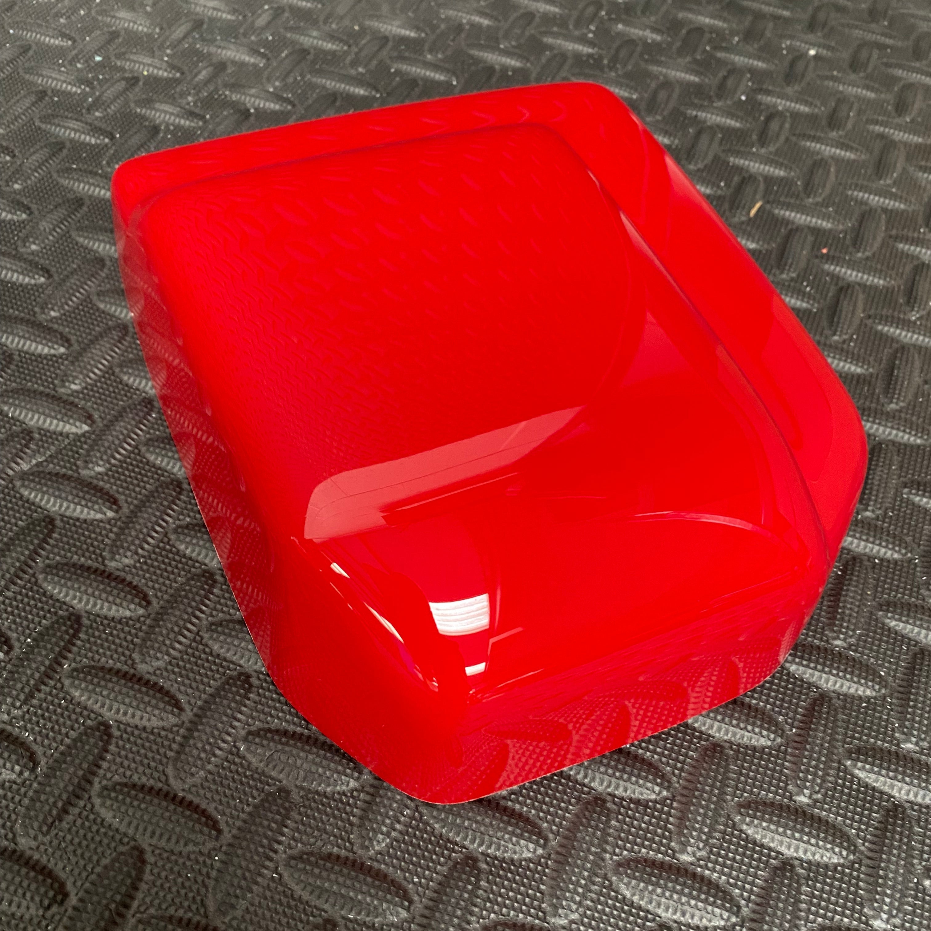 Proform Mk8/8.5 Ford Fiesta Fuse Box Cover - Gloss Red Plastic