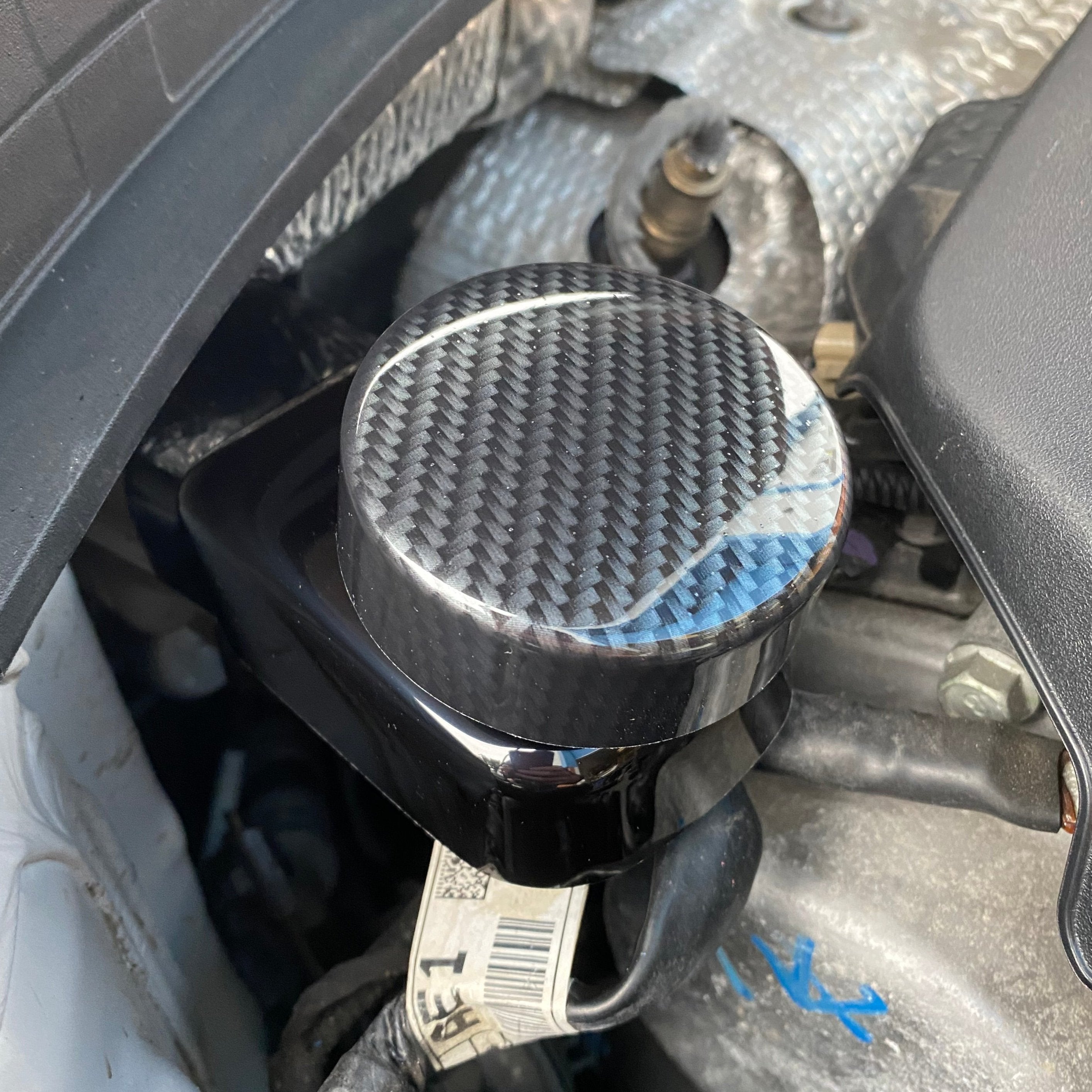 Proform Brake Fluid Reservoir Cap Cover (Plastic Finishes) - Fits Hyundai i20 / i30 / Kona N