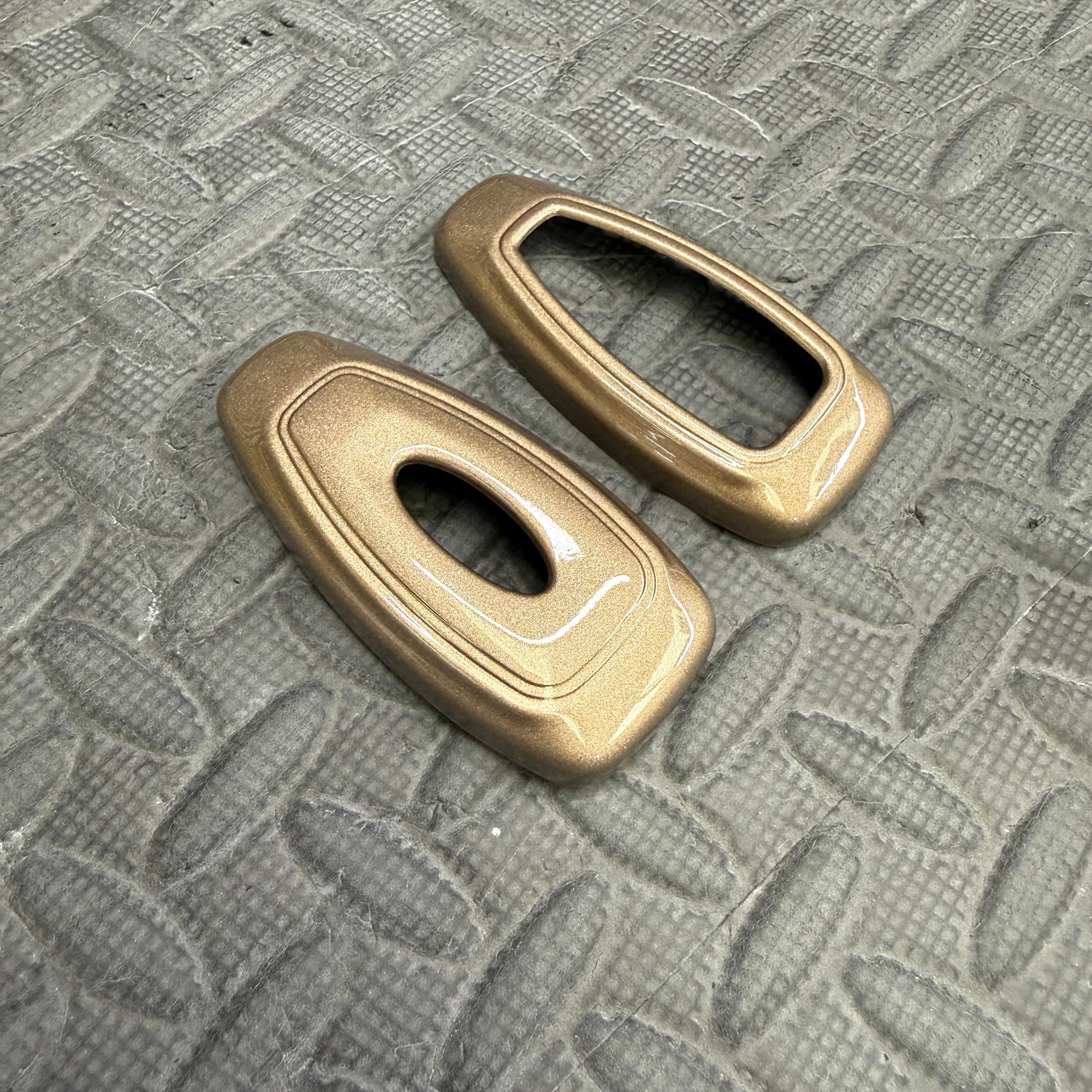 Ford 'Keyless Start' Key Cover - Painted Gold Metailic