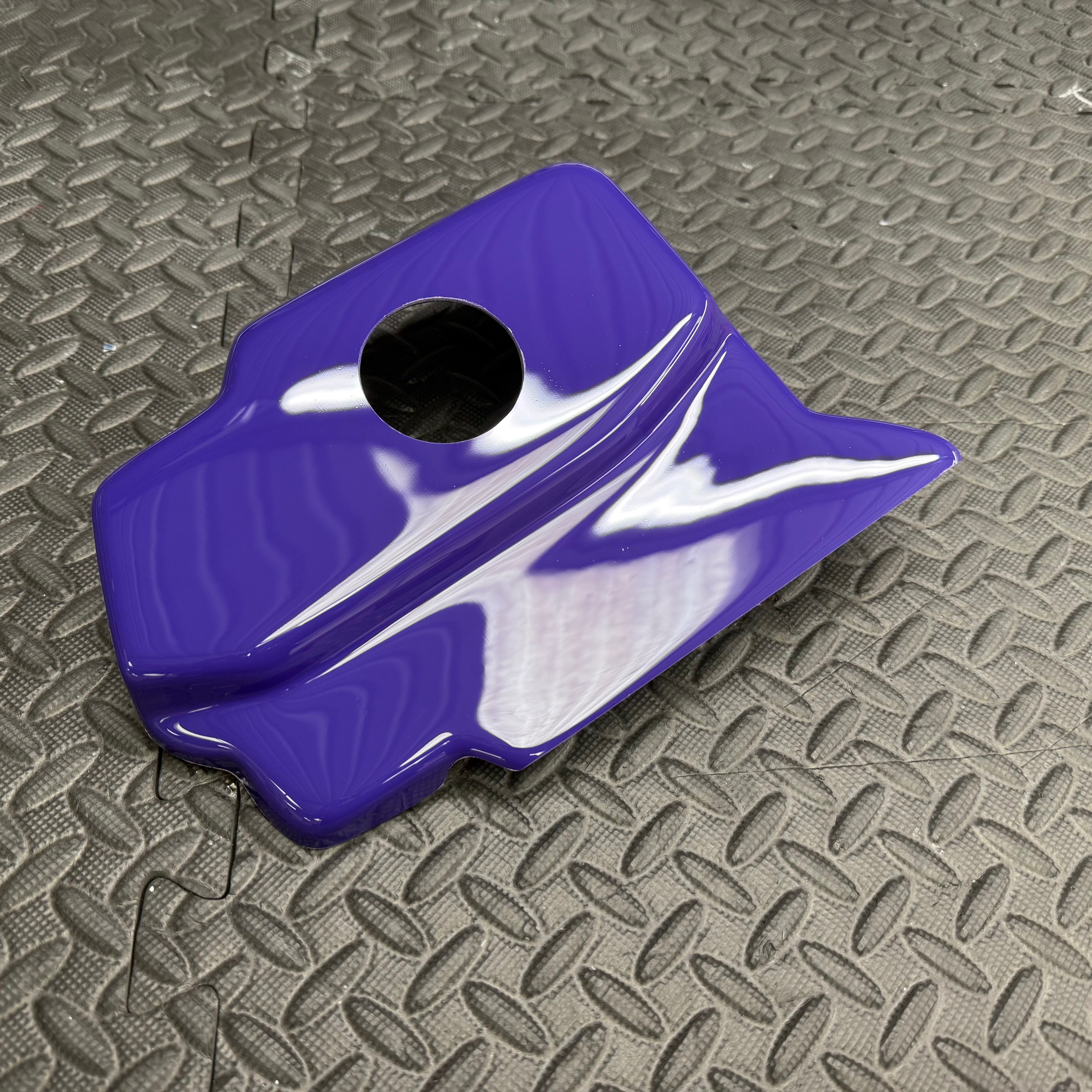 Proform Coolant Tank Cover - Mazda MX5/Miata Mk3/3.5/NC - Gloss Purple Plastic