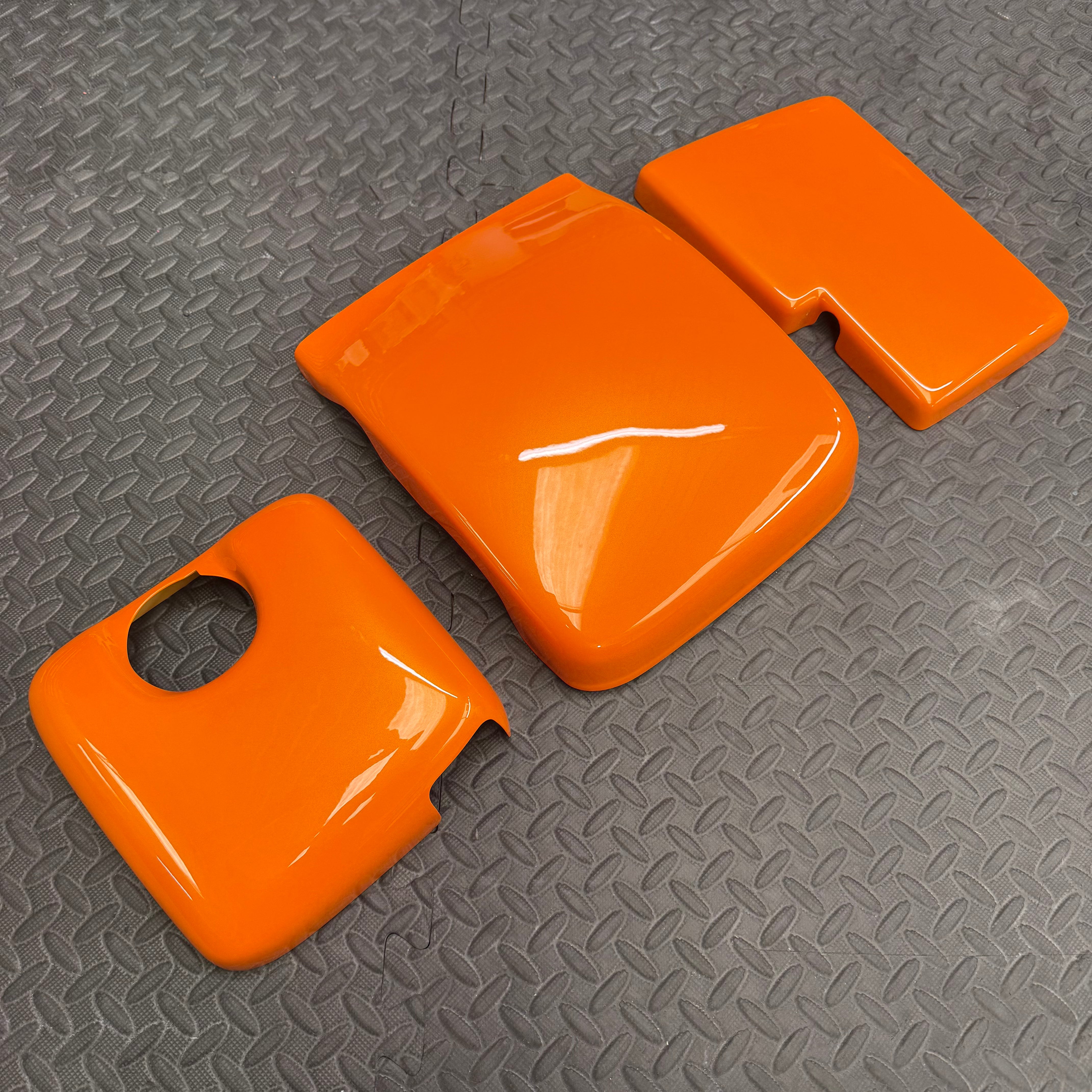 Proform Engine Bay Dress Up Kit - Mk2/2.5 Focus Painted Electric Ornage