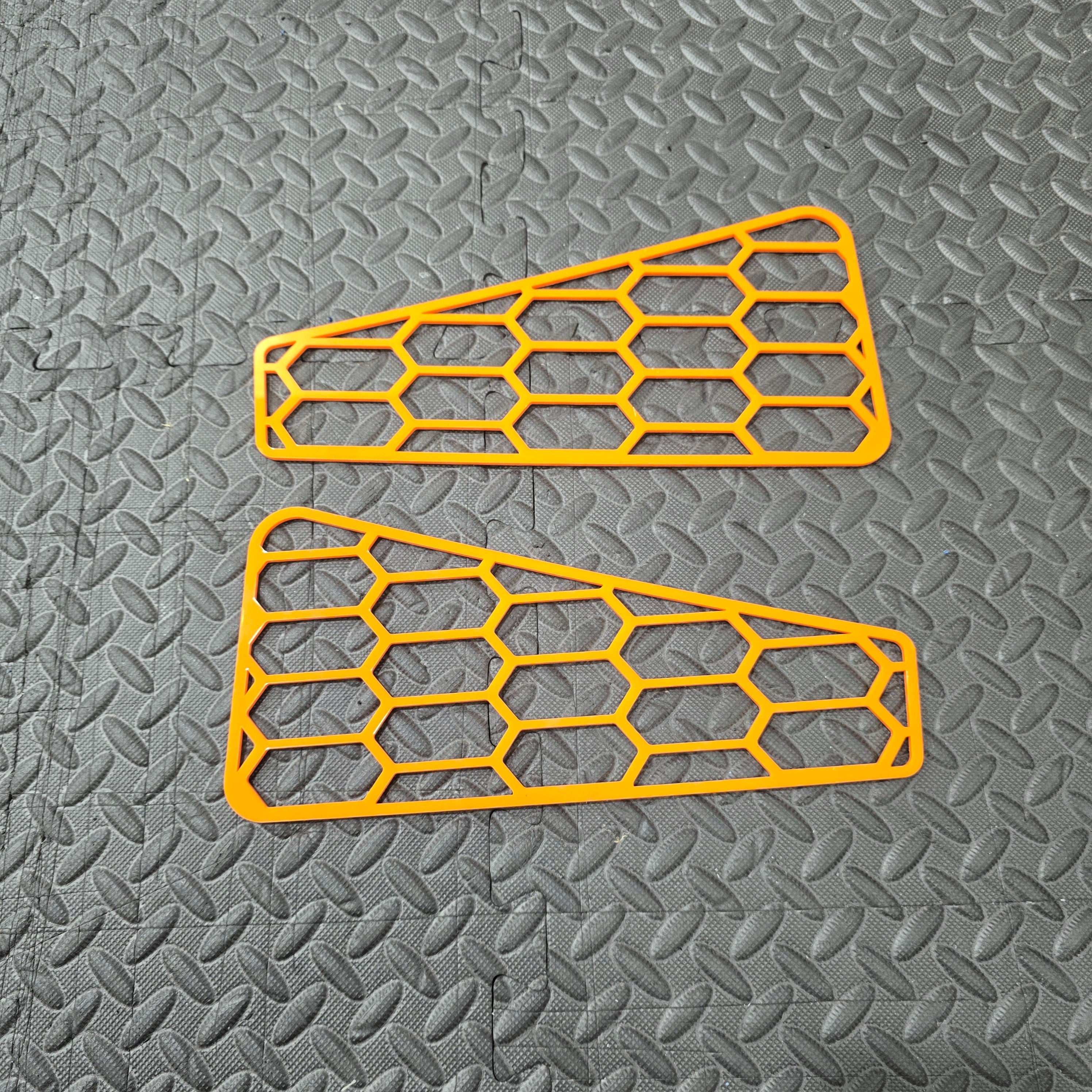 Proform Mk3/3.5 Focus Scuttle Vent Covers - Orange