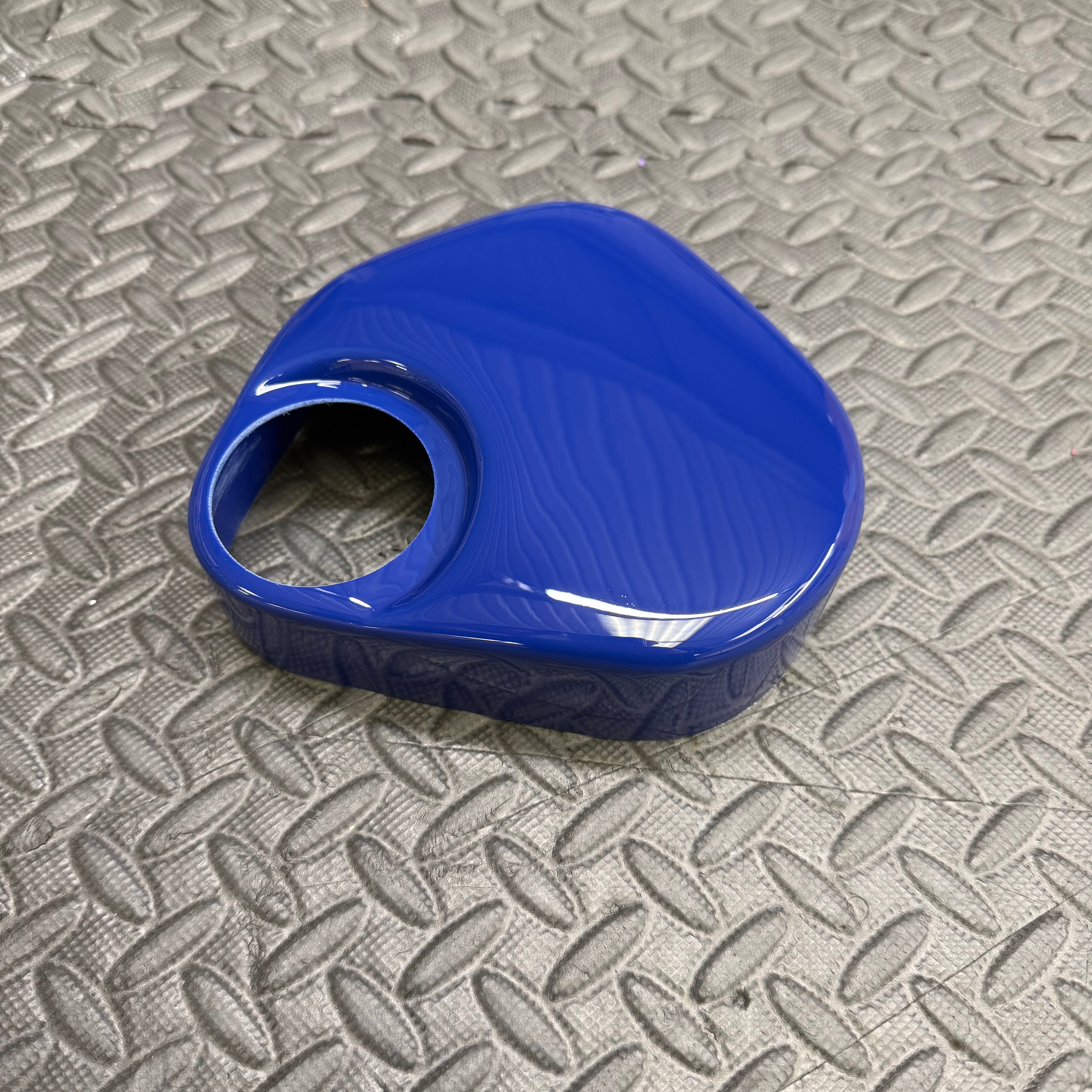 Mustang (6th Generation) Proform Brake Reservoir Cover Gloss Blue Plastic