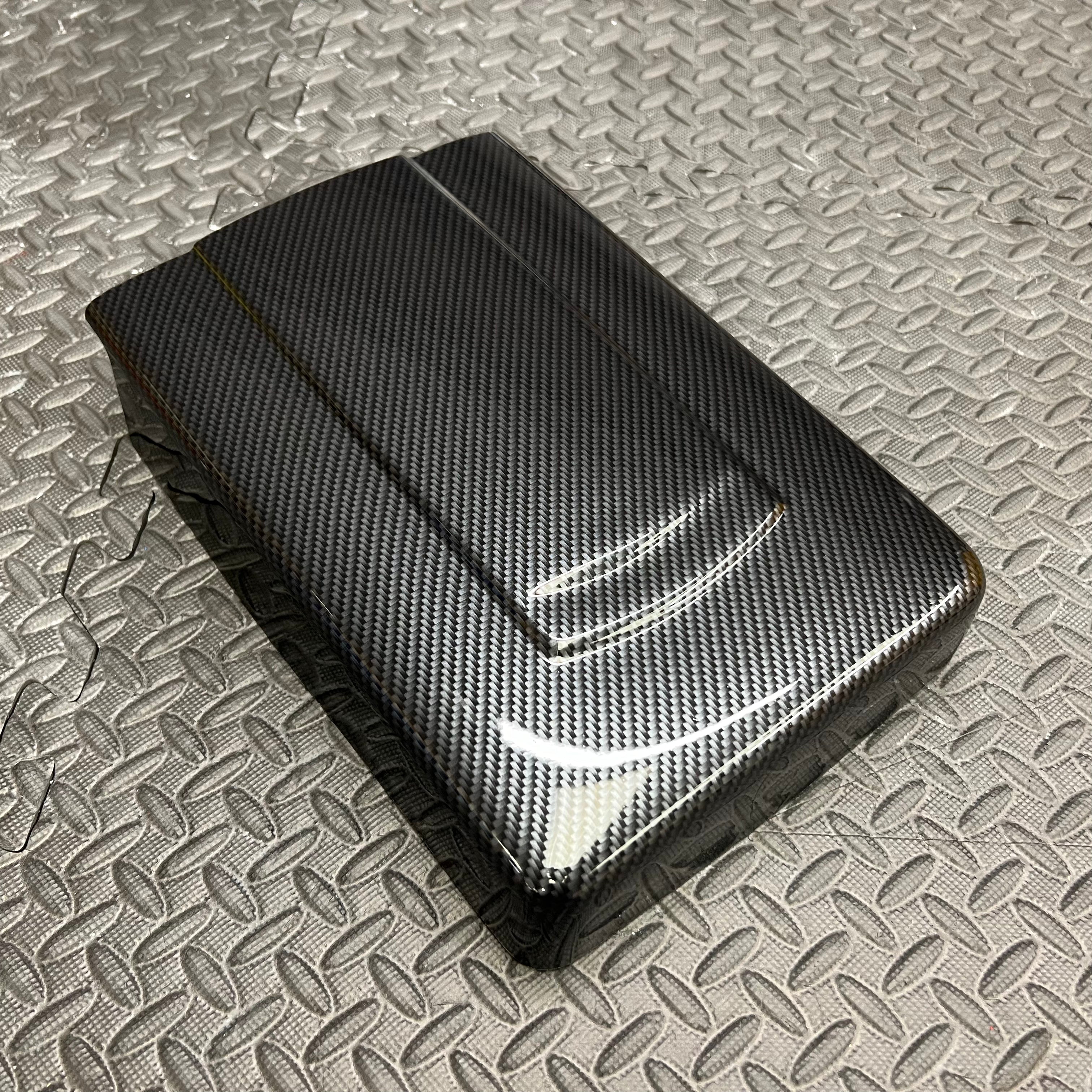 Proform Battery Cover - Mk7/7.5 Volkswagen Golf - Deluxe Carbon Fibre Effect Plastic