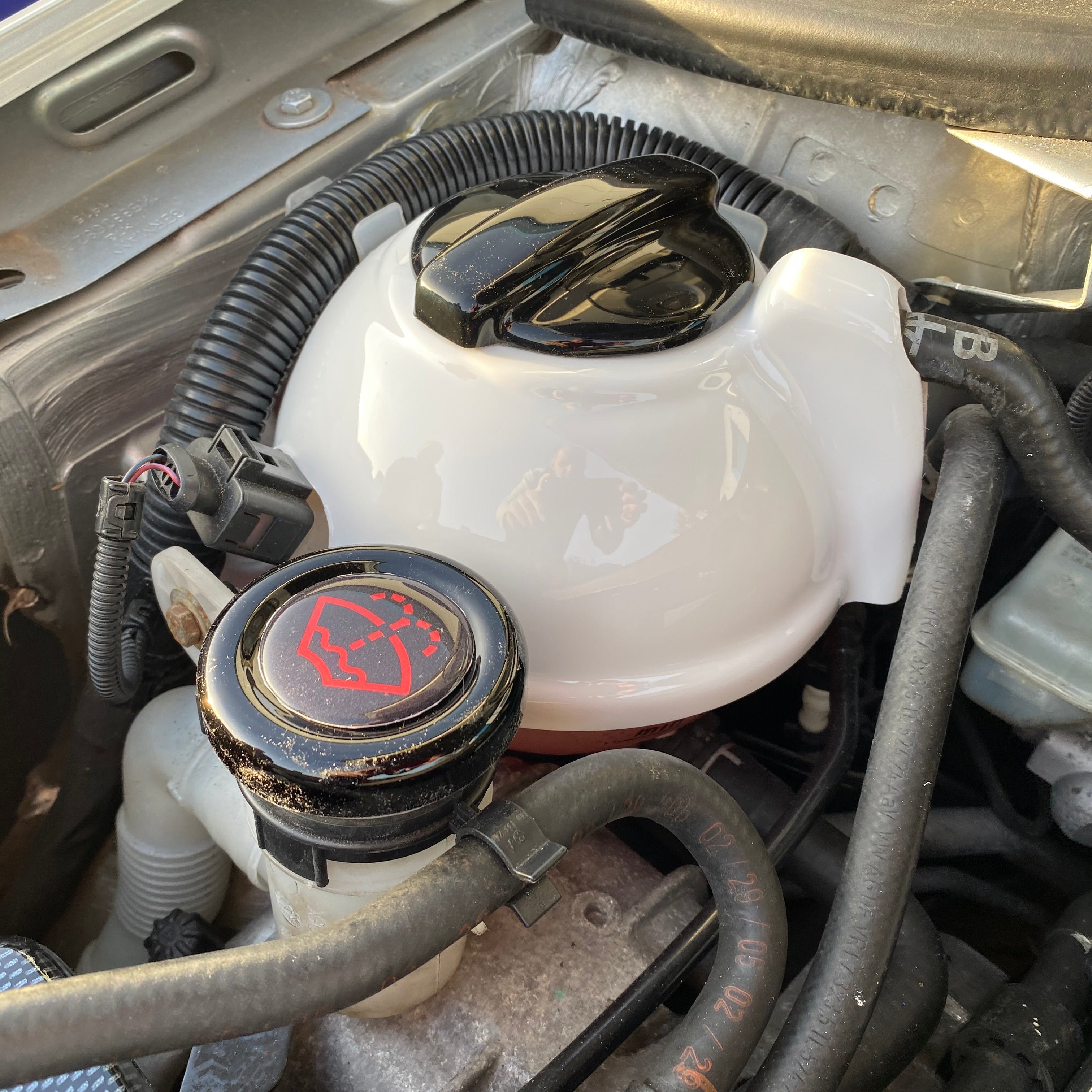 Proform VAG Coolant Tank Cover - Gloss White