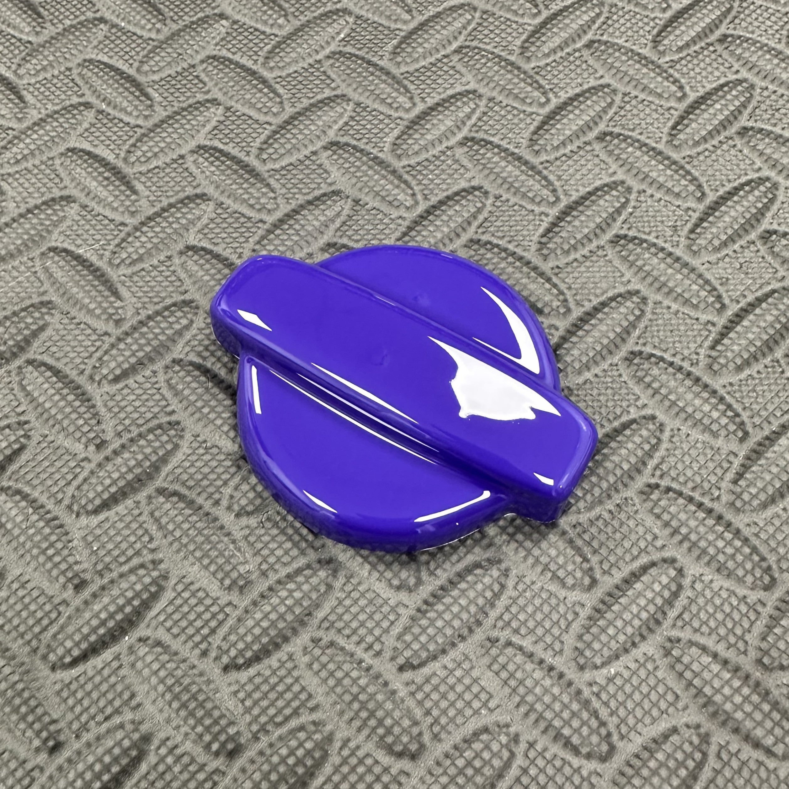 Proform Screen Washer Bottle Cap Cover (Plastic Finishes) - Fits Hyundai i20 / i30 / Kona N / Veloster N - Gloss Purple Plastic