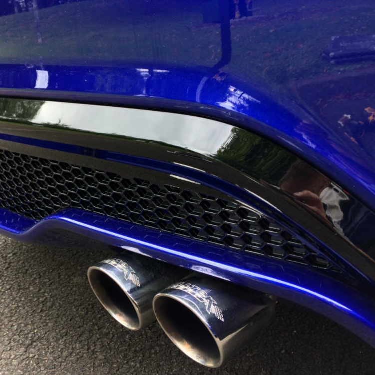 Genuine Ford Mk7.5 Ford Fiesta ST180/ST200 Rear Upper Diffuser - Gloss Black Painted