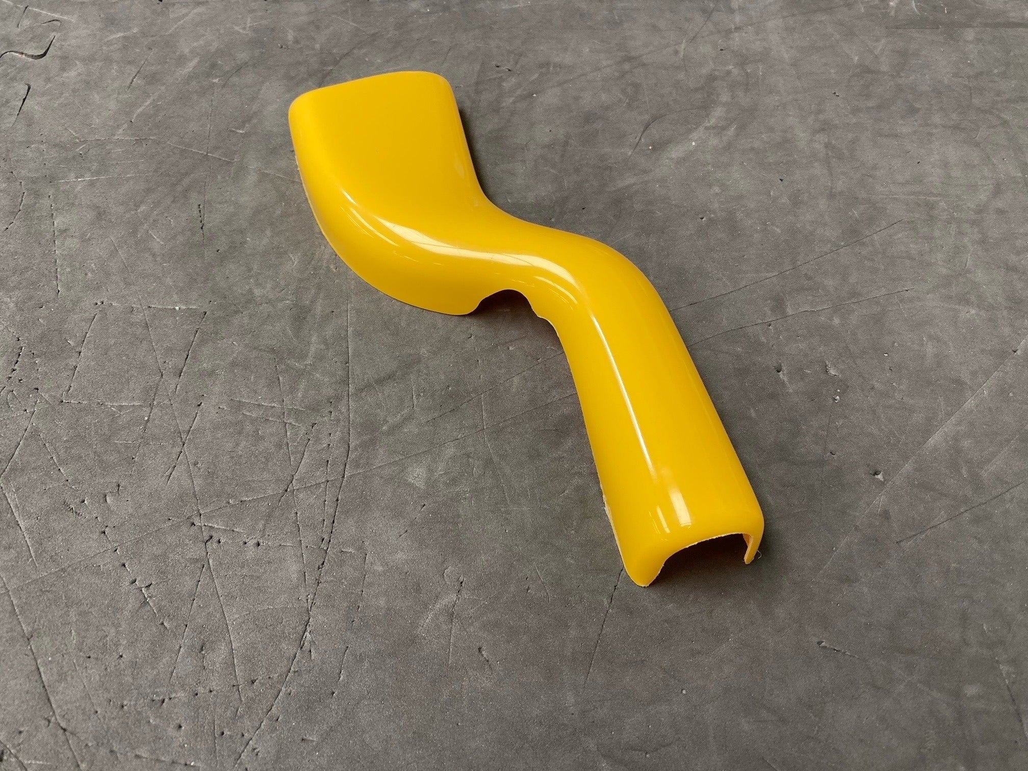 Proform Rear Air Conditioning (A/C) Cover - Mk7 Fiesta (Pre-facelift) - Gloss Yellow Plastic
