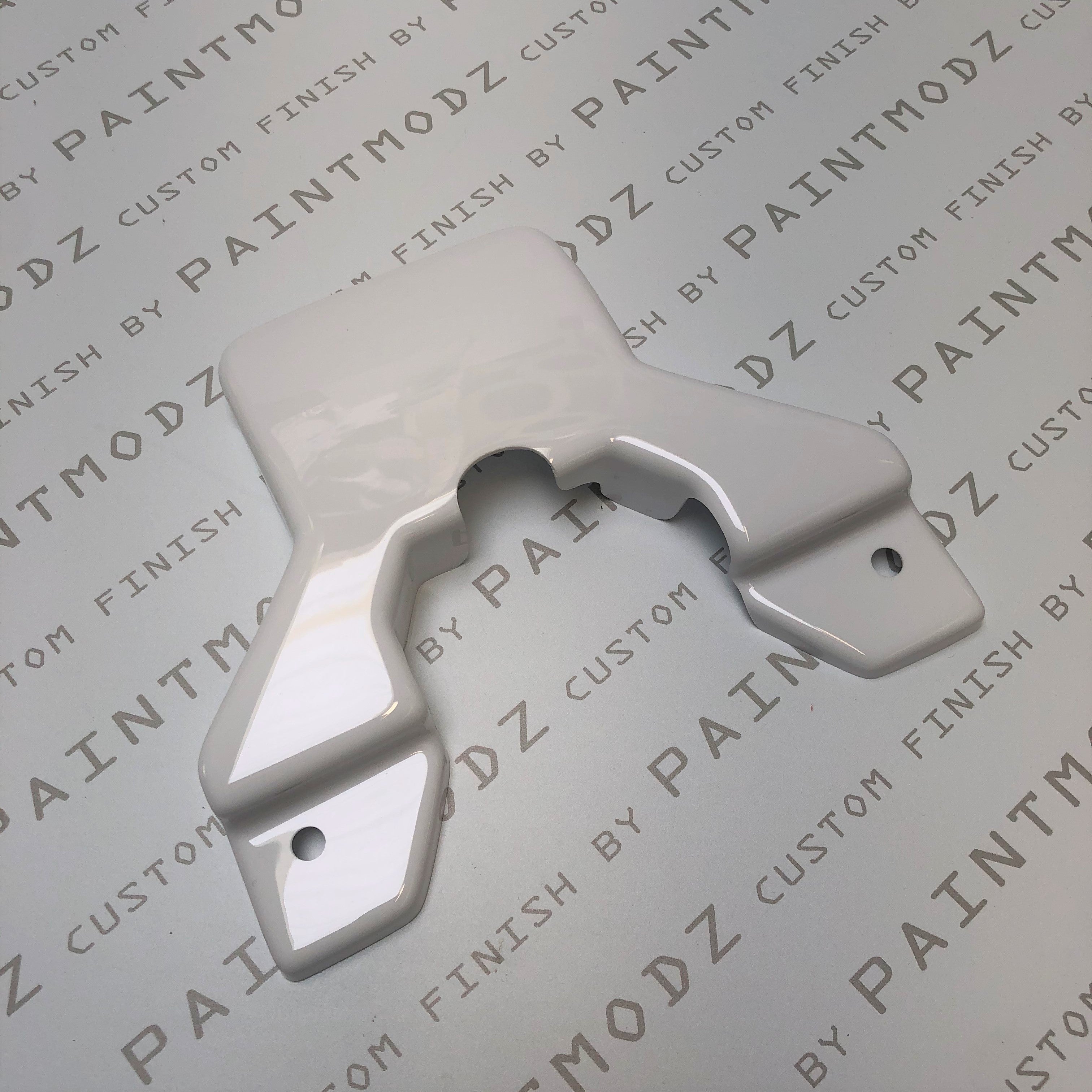 Proform Bonnet Catch Plate Cover - MK7.5 Fiesta - Gloss White Plastic