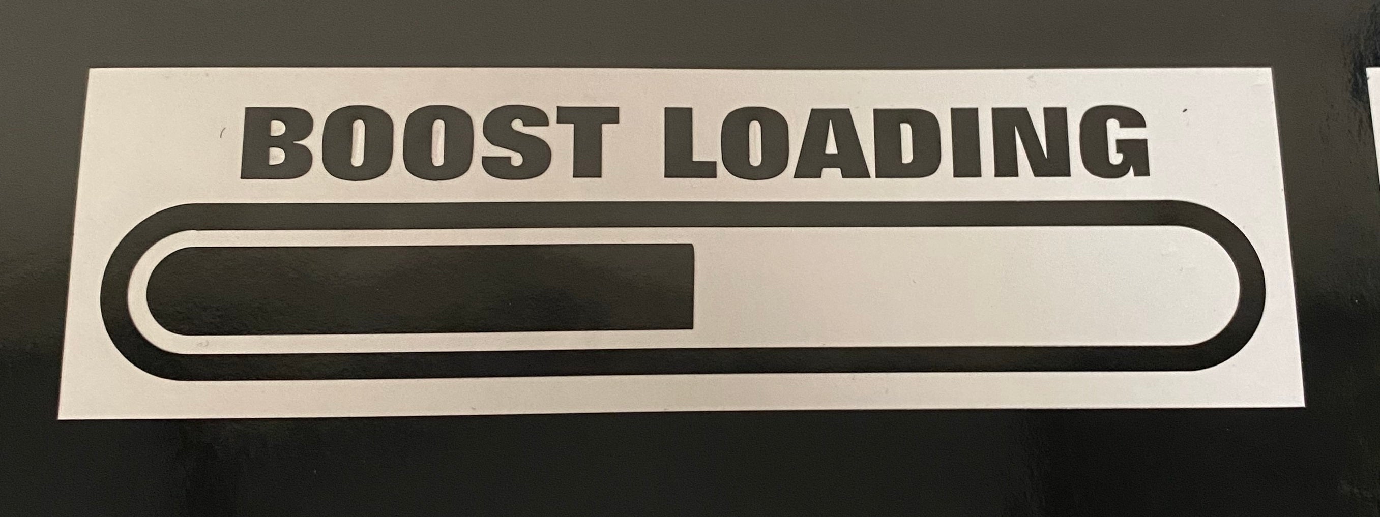 Boost Loading Vinyl Sticker