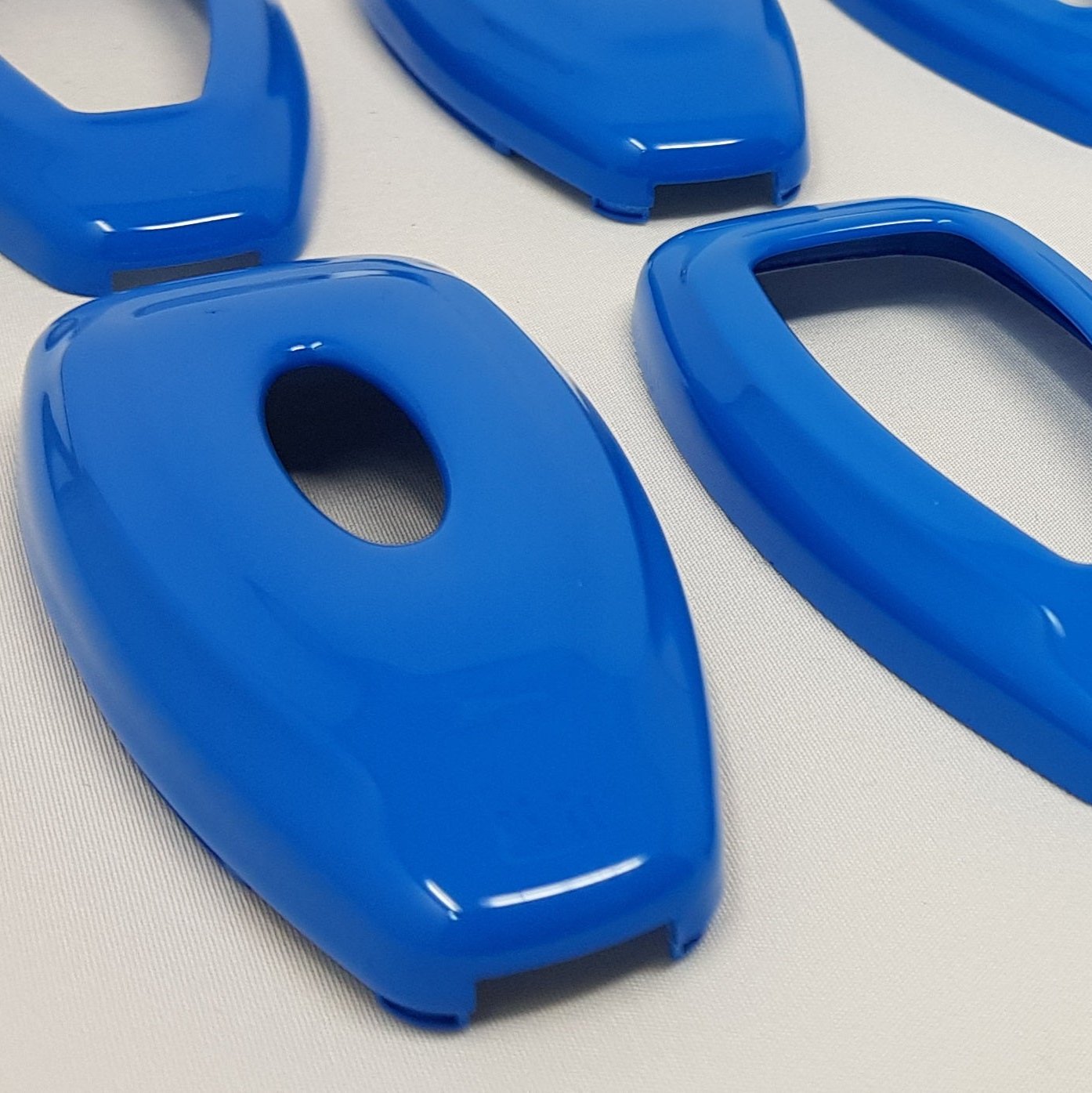 Ford 'Keyless Start' Key Cover - Painted Azure Blue