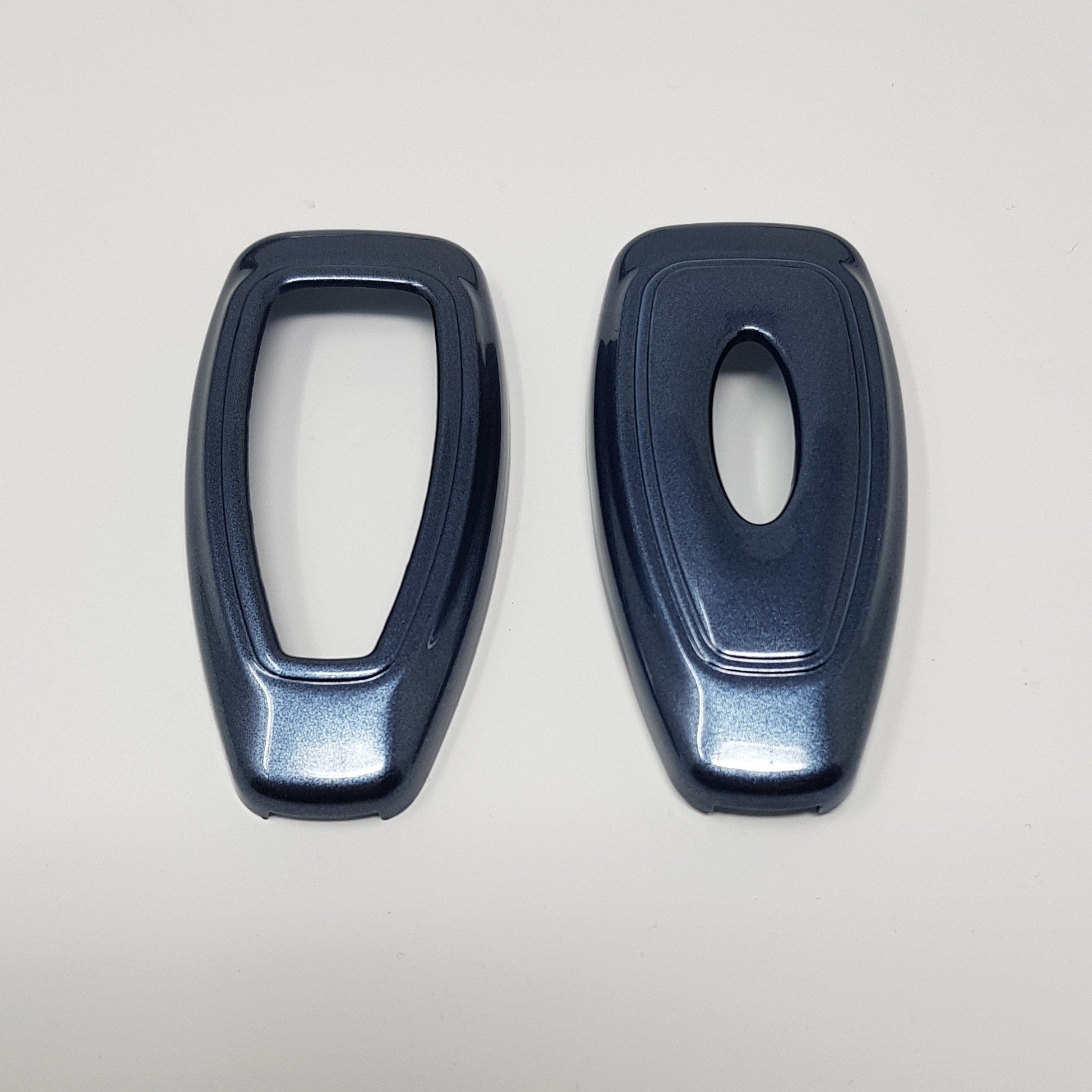 Ford 'Keyless Start' Key Cover - Painted Chrome Blue