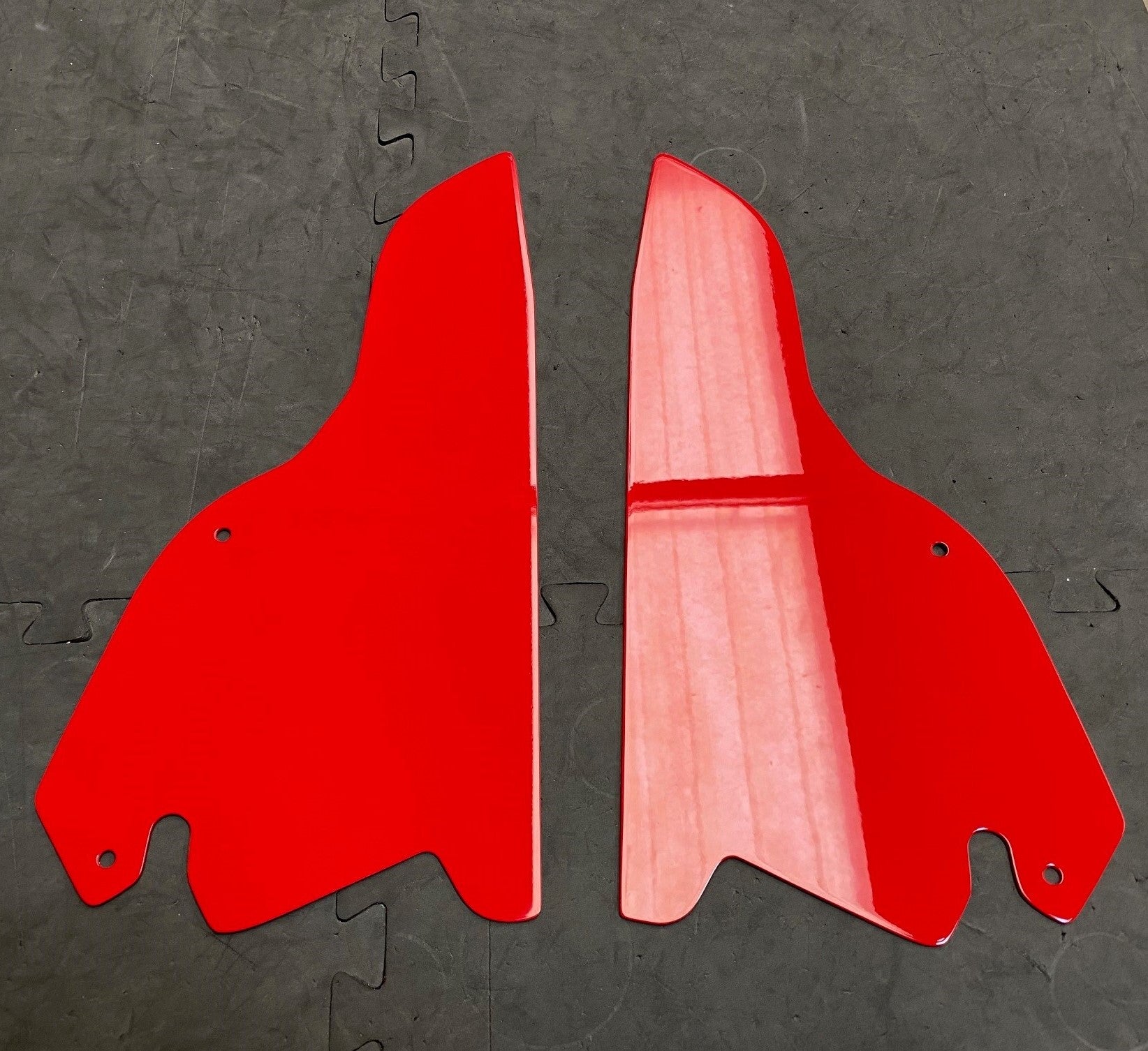 Proform Mk3.5 Focus - Slam Panel Ends - Painted Race Red
