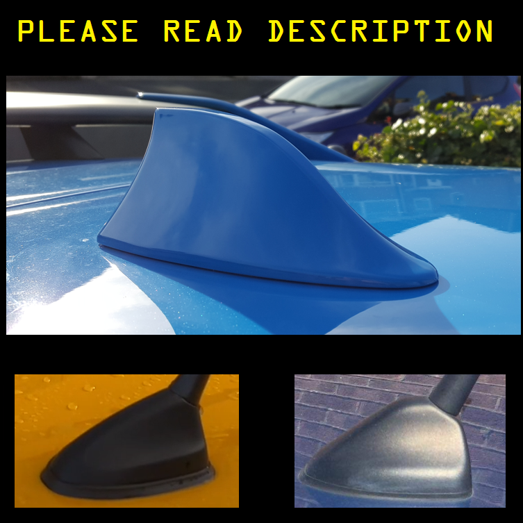 'Shark Fin' Aerial - Mk3/3.5 Ford Focus / Mk8 Ford Fiesta - Painted Various Colours