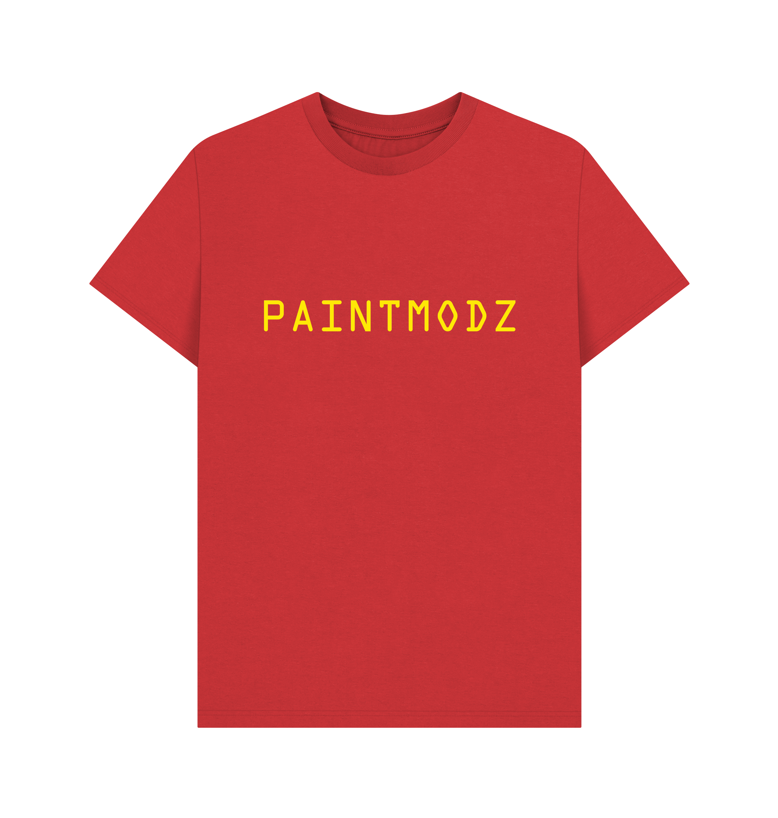 Red Printed T-shirt Front