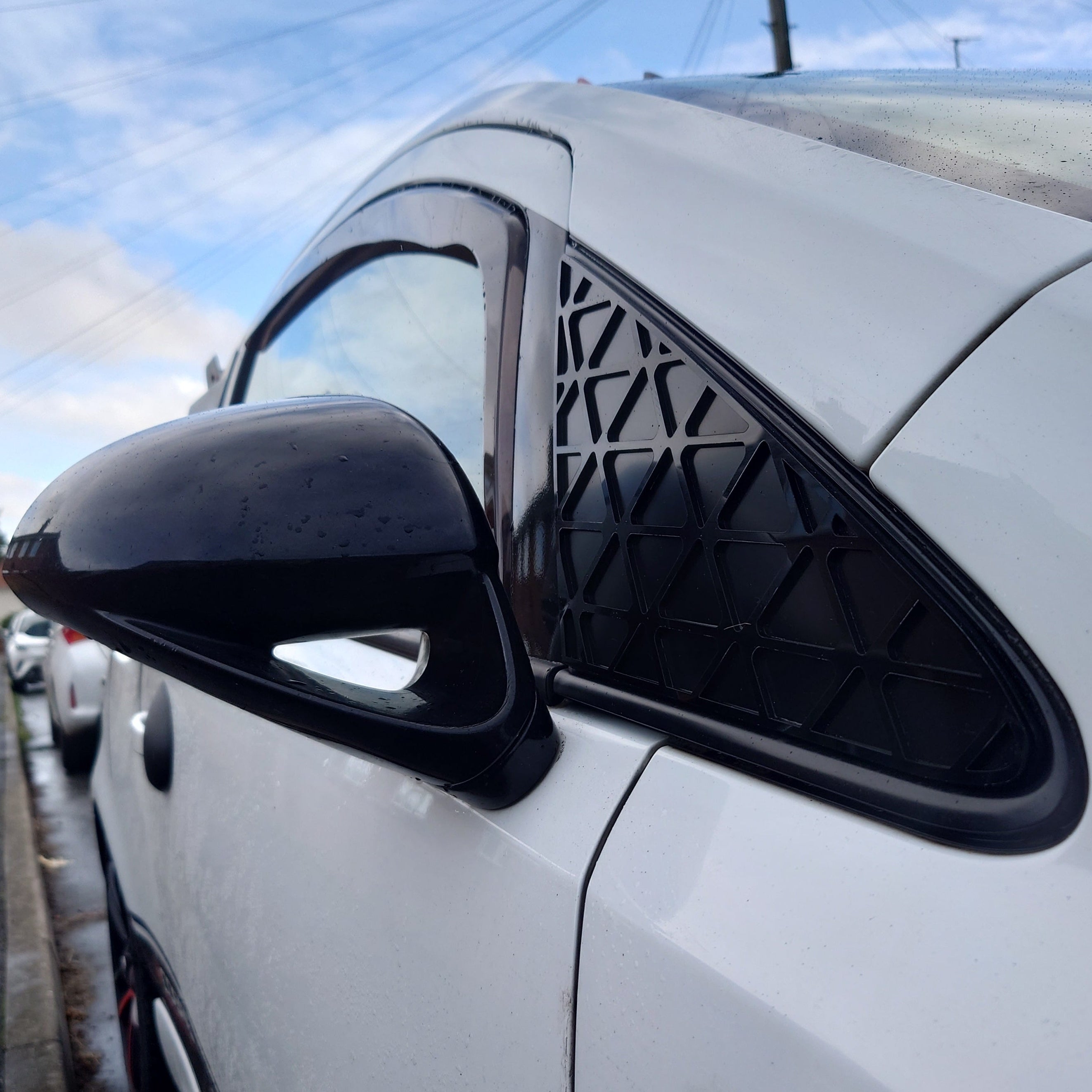 Vauxhall / Opel Corsa D /  E (inc VXR OPC) Front Quarter Window Inserts (Pair)
