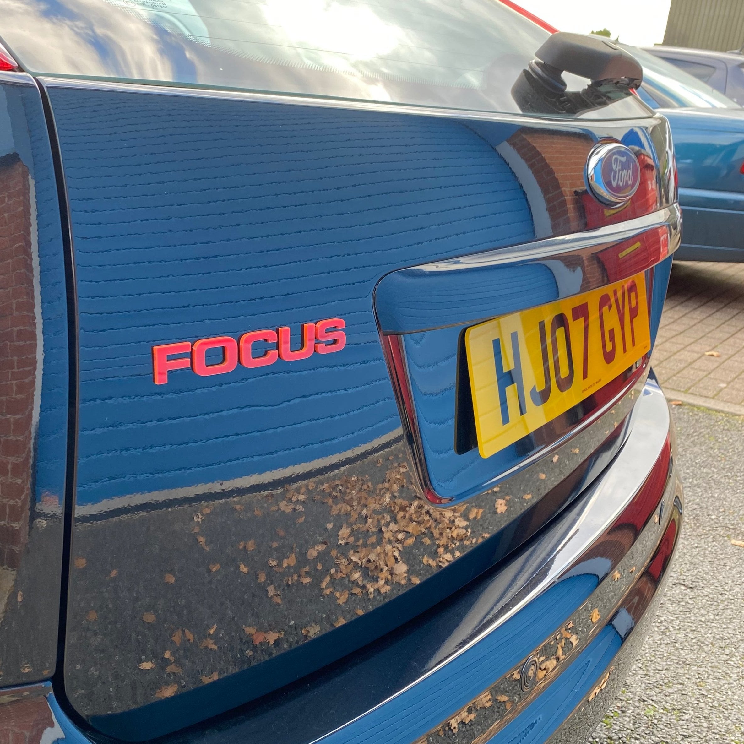 Focus 4D Acrylic Tailgate Badges