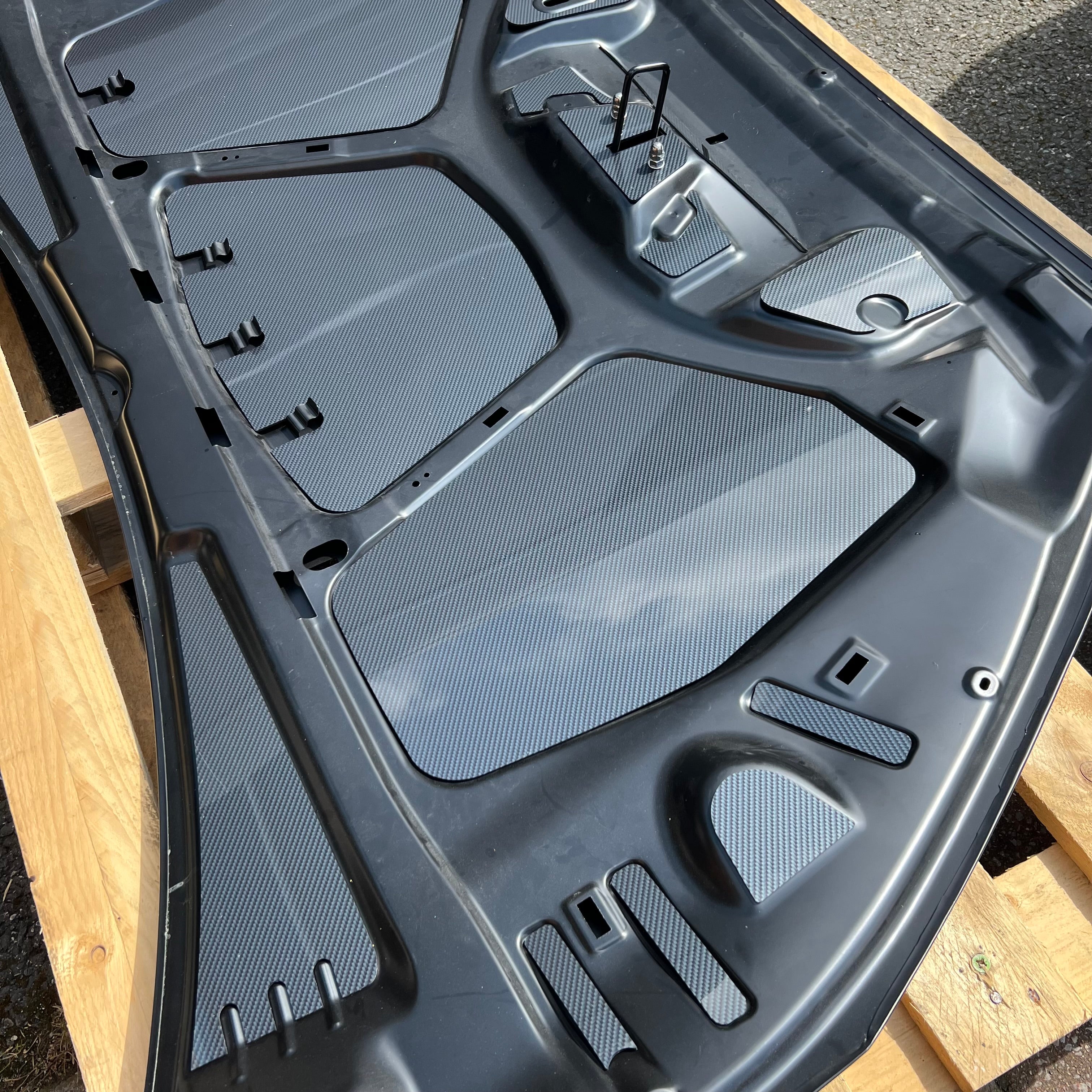 Proform Under Bonnet Panels & Finishing Plate Set (Carbon Effect Plastic Finish) - Mk3.5 Focus