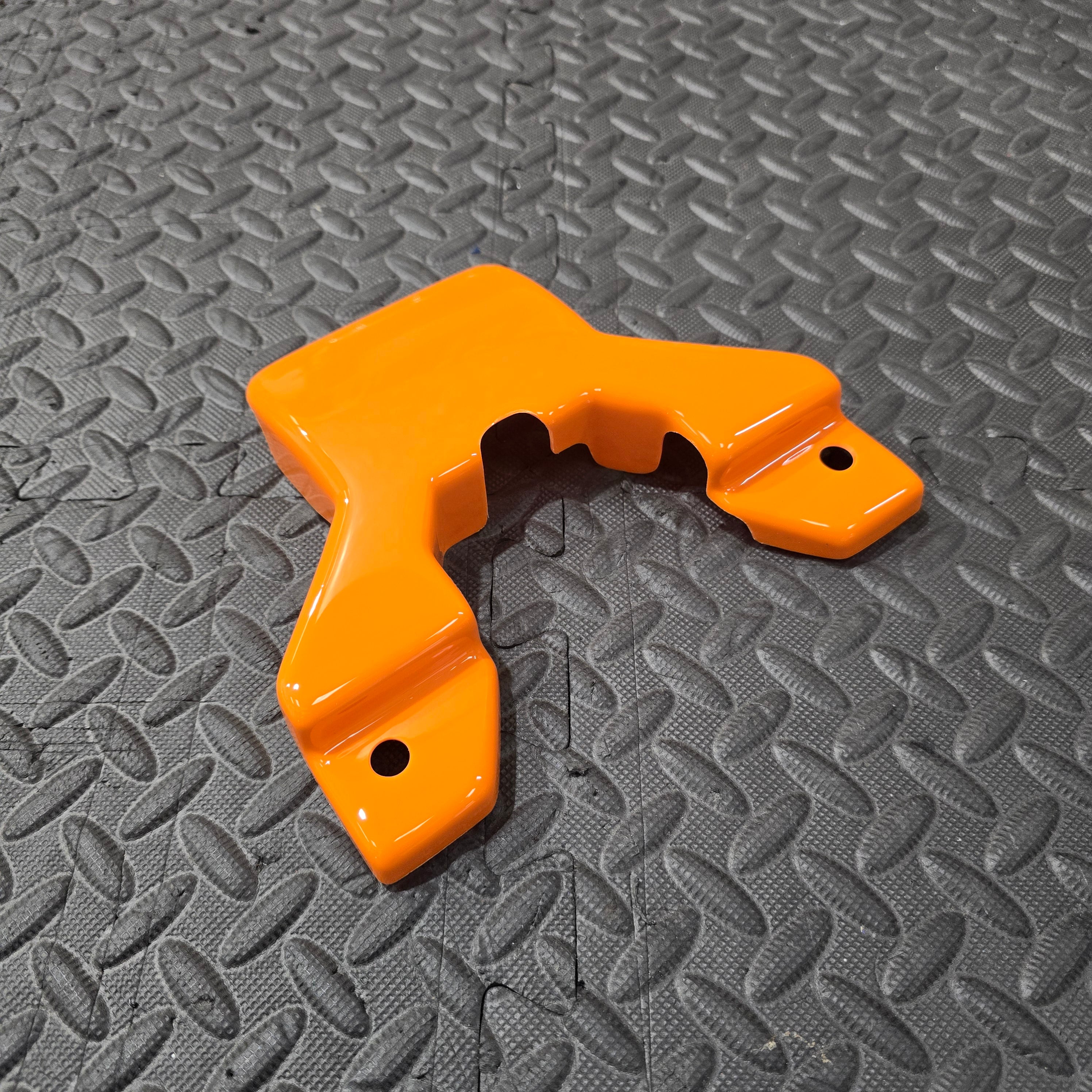 Proform Bonnet Catch Plate Cover - MK7.5 Fiesta - Gloss Orange Plastic
