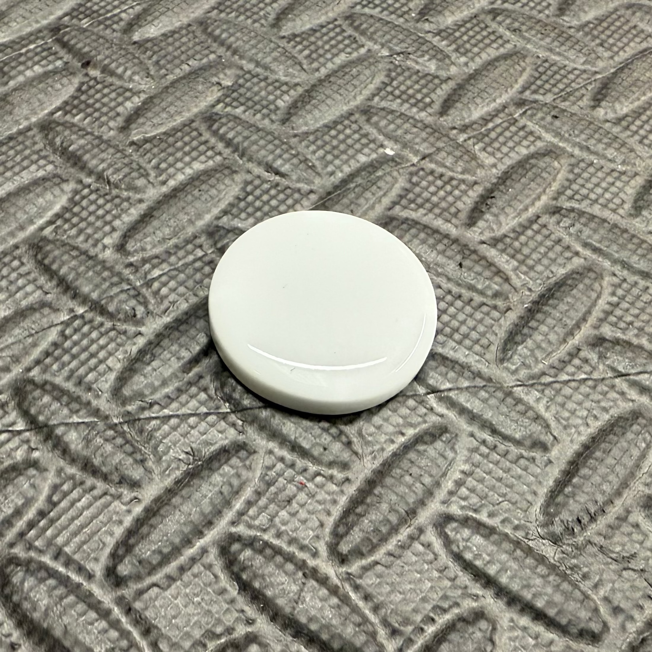 Proform Mk6 Fiesta Boot Lock Cover - Painted Frozen White - No Key Hole