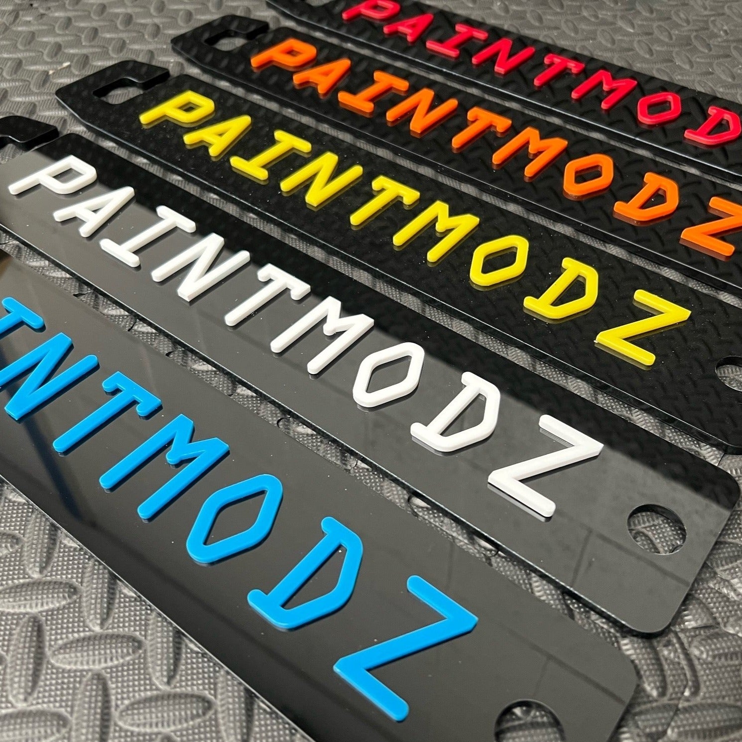 Proform Universal Bonnet Prop - Gloss Black Prop With Various Colour PAINTMODZ Logo