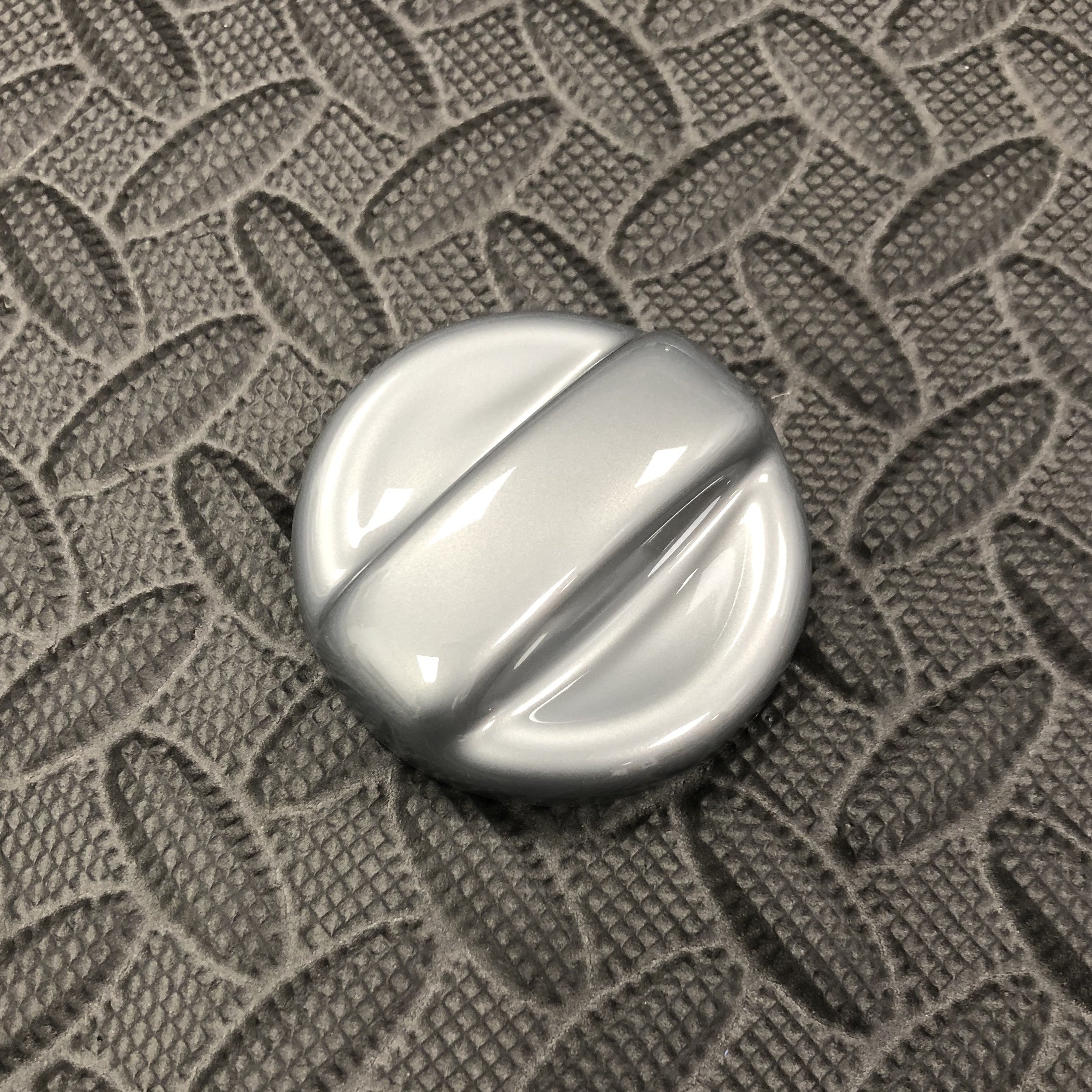 Oil Cap Cover Gloss Grey