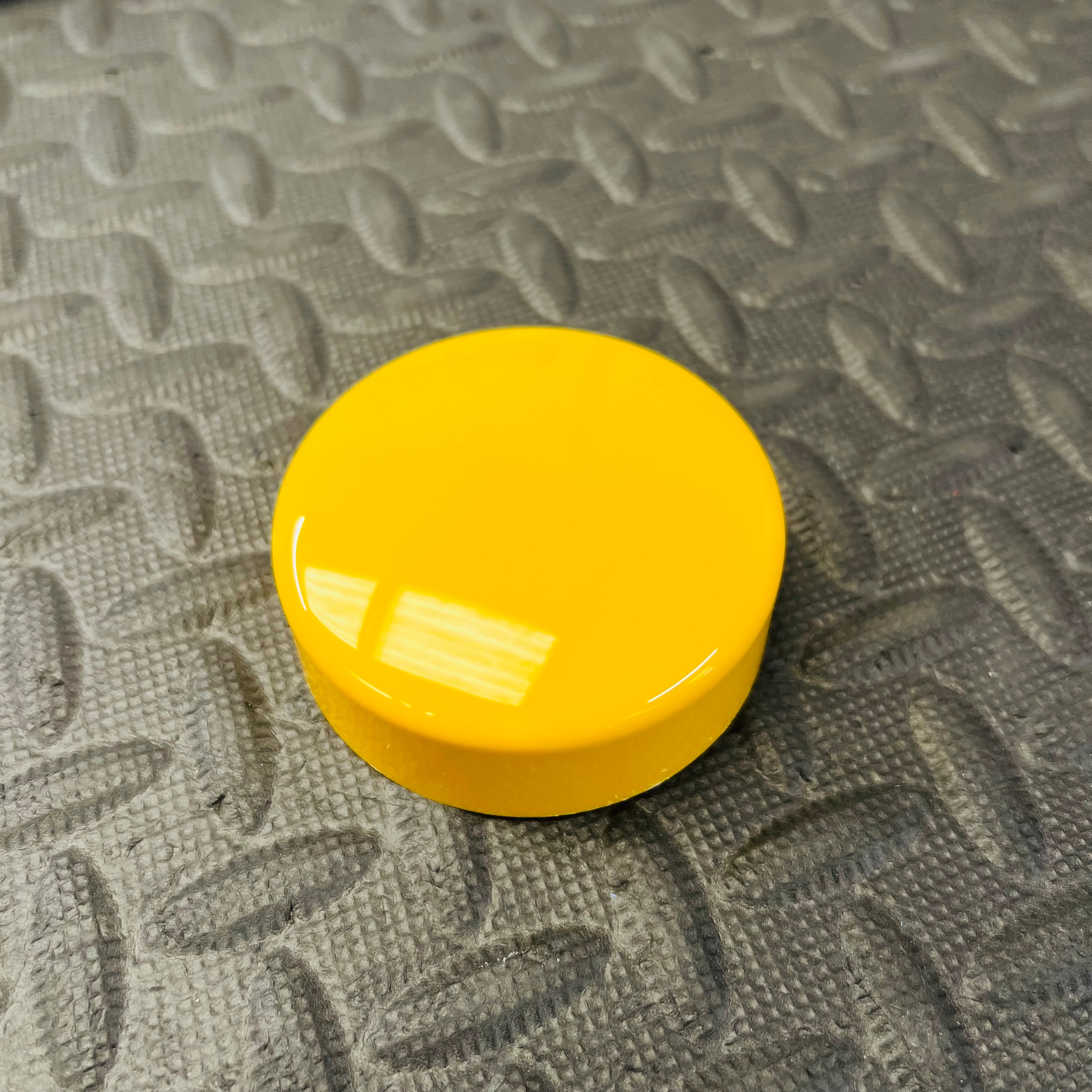Proform Coolant Cap Cover - Gloss Yellow Plastic