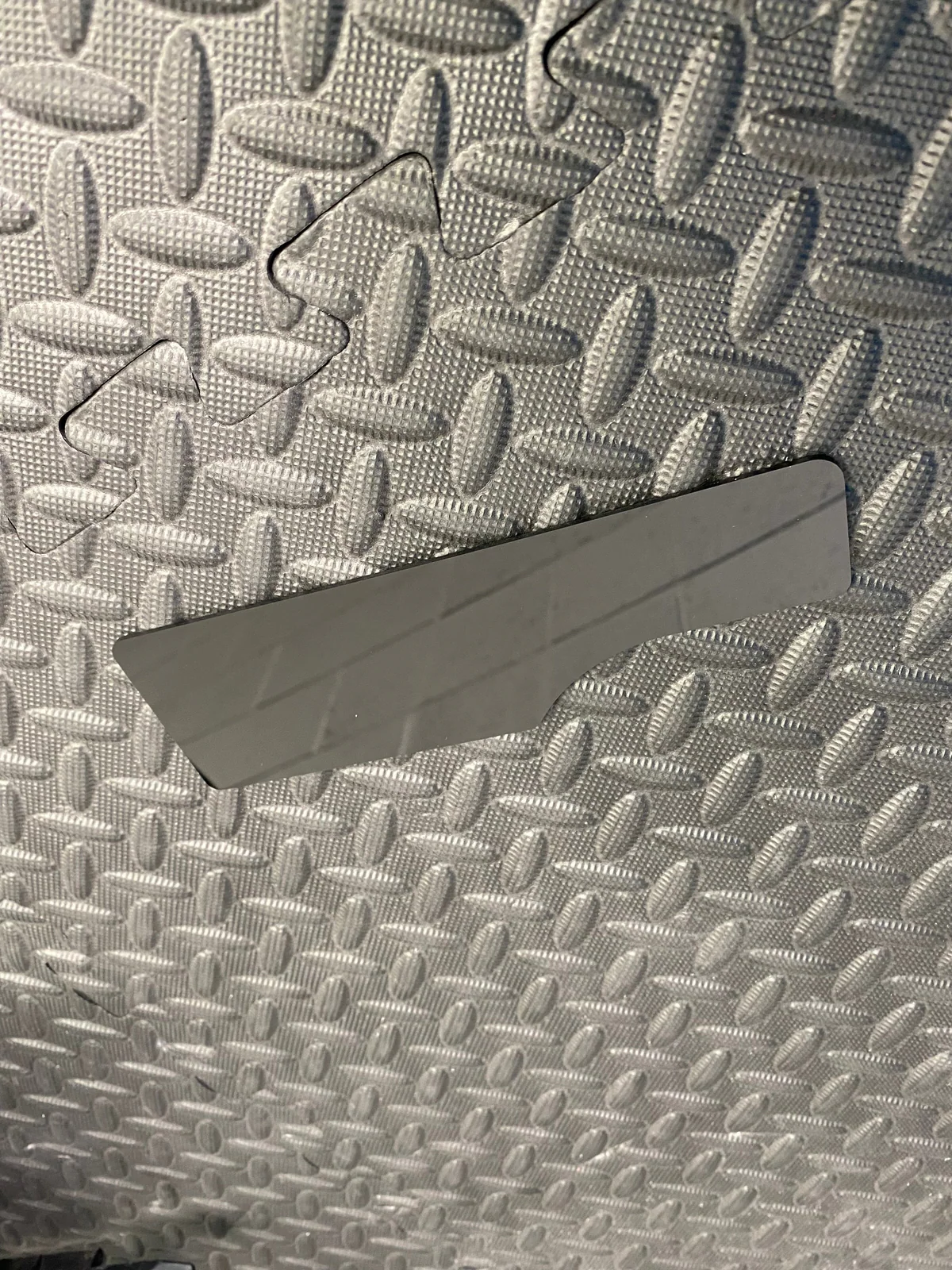 Proform Mk6 Fiesta Centre Console Insert Plate - Left Hand Drive - Gloss Black