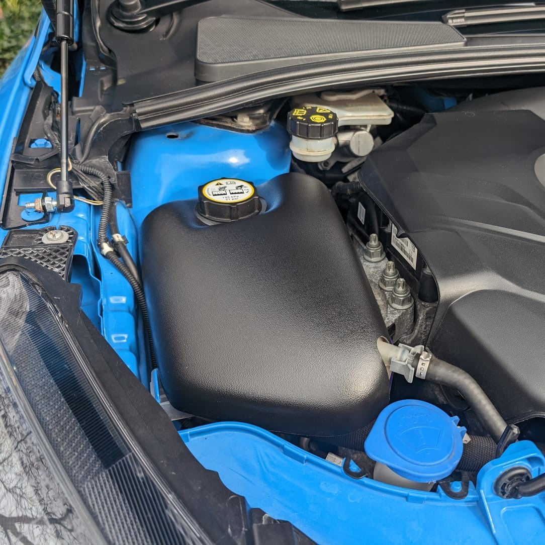 Proform Coolant Tank Cover - Mk3/3.5 Ford Focus RS/ST Petrol - Textured OEM Plastic