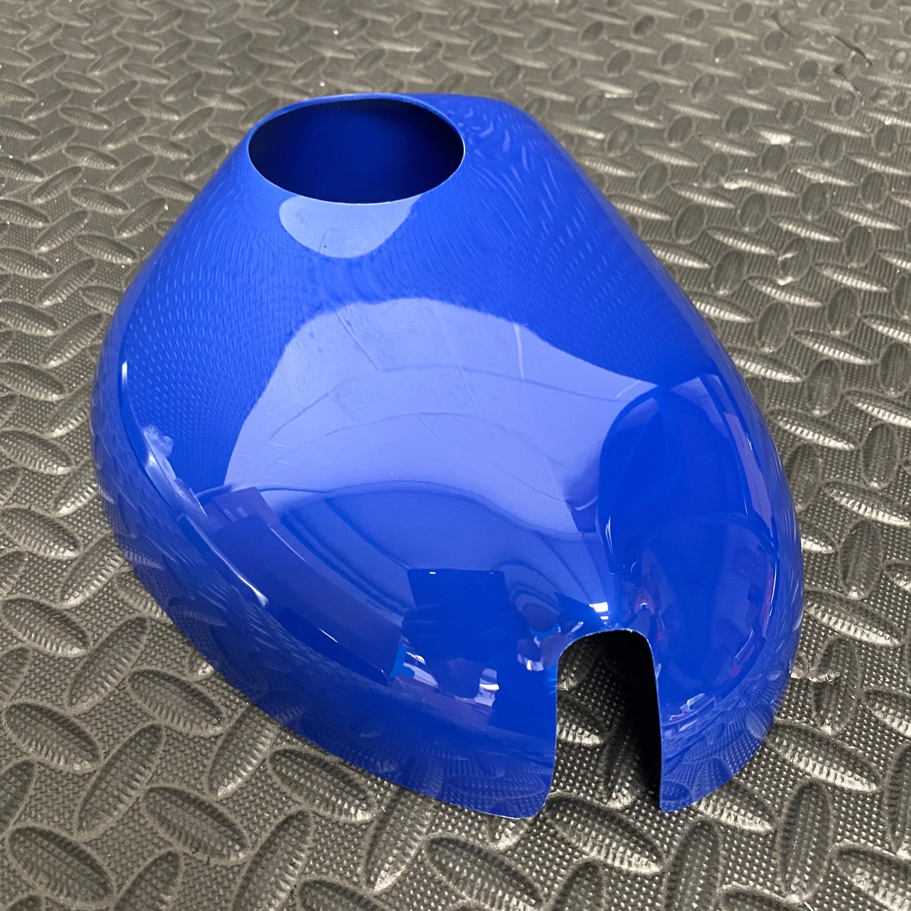 Proform Mk8/8.5 Ford Fiesta Coolant Tank Cover - Gloss Blue Plastic