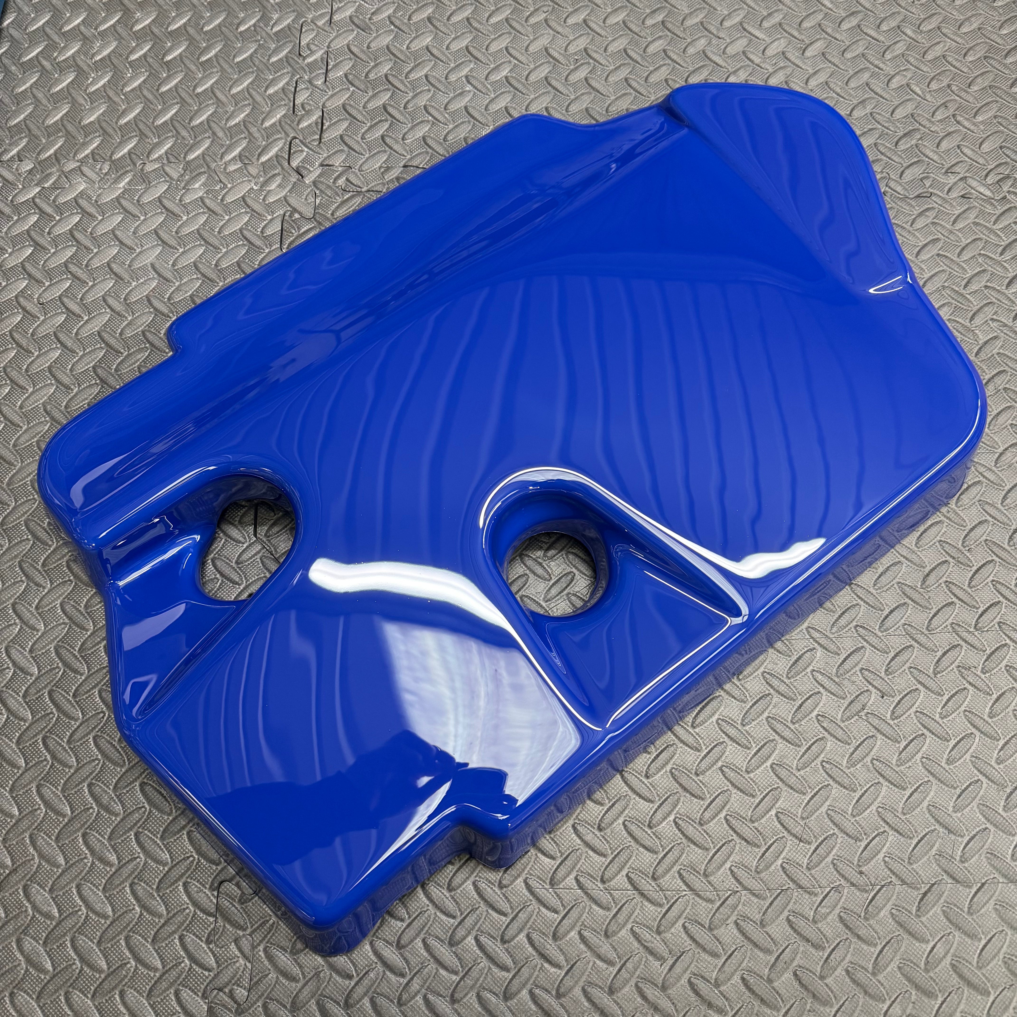Proform Diesel Engine Cover - Gloss Blue Plastic