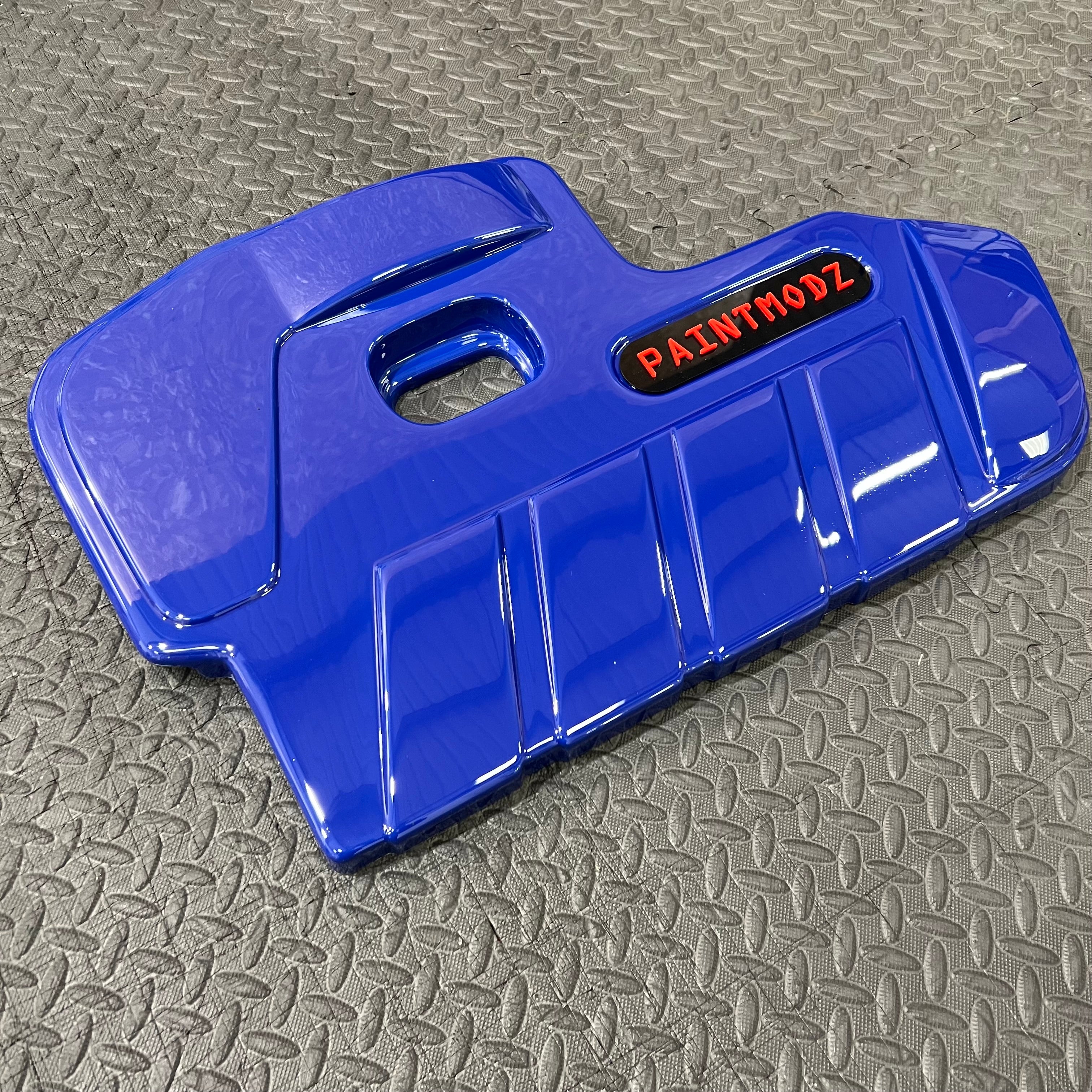 Proform Engine Cover - MK4/4.5 Focus ST Petrol - Gloss Blue Plastic - Red/Gloss Black Badge