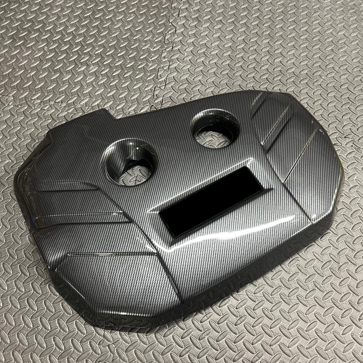 Proform Engine Cover - Mk3.5 Focus RS - Deluxe Carbon Fibre Effect Plastic