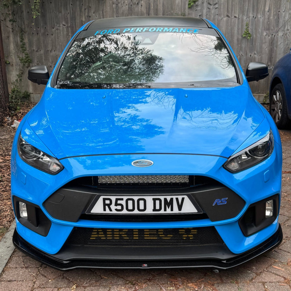 CMS Headlight Eyebrows - Mk3.5 Focus - Painted Nitrous Blue
