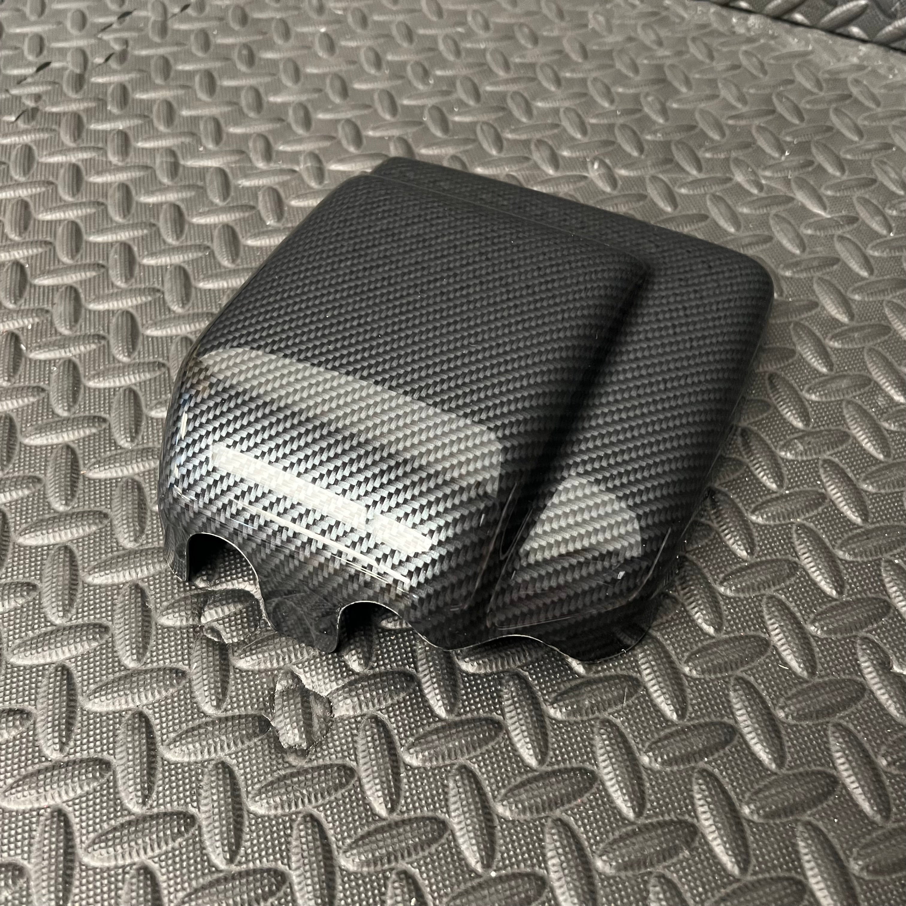 Proform Fuse Box Cover - Mk4/4.5 Ford Focus - Deluxe Carbon Fibre Effect Plastic