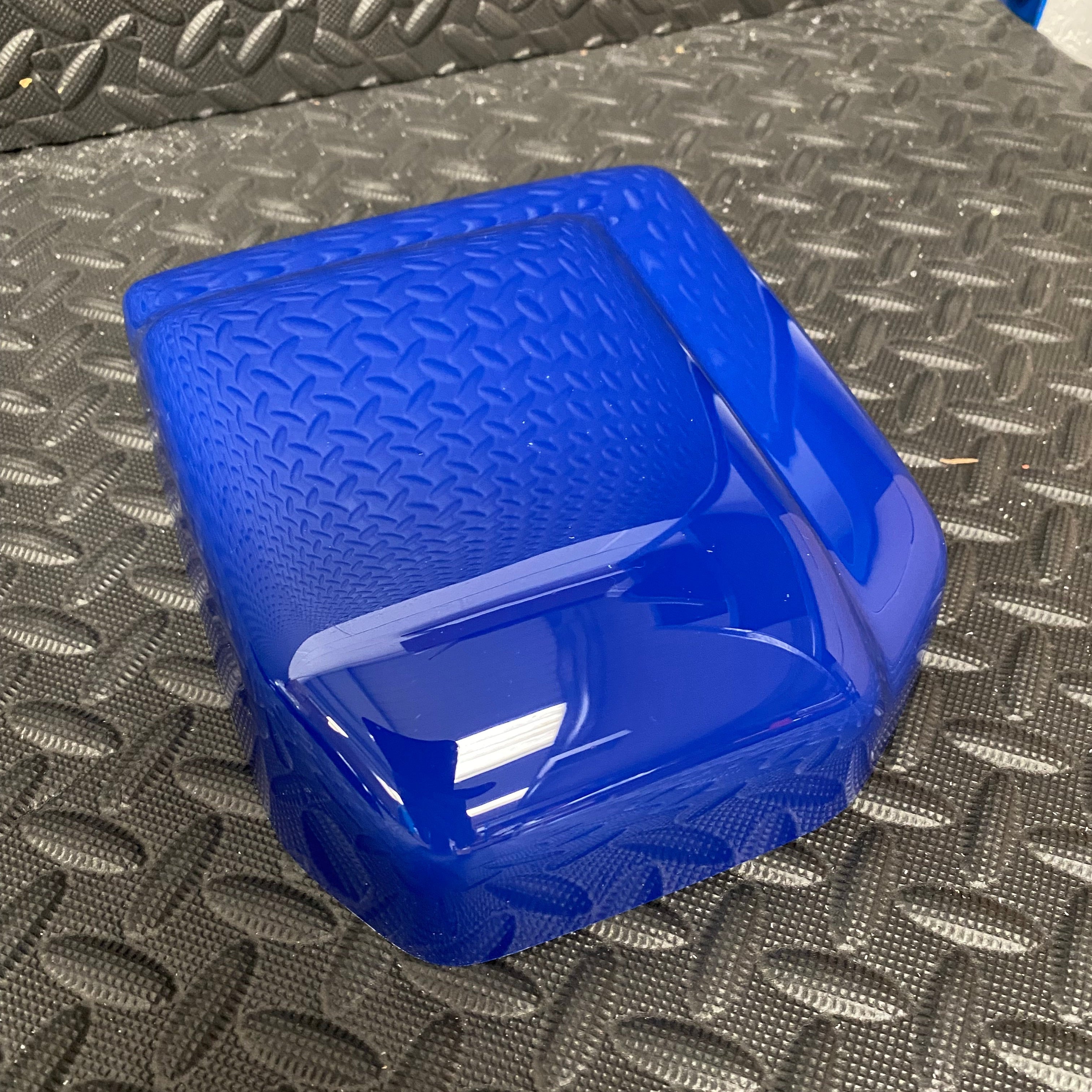Proform Mk8/8.5 Ford Fiesta Fuse Box Cover - Gloss Blue Plastic