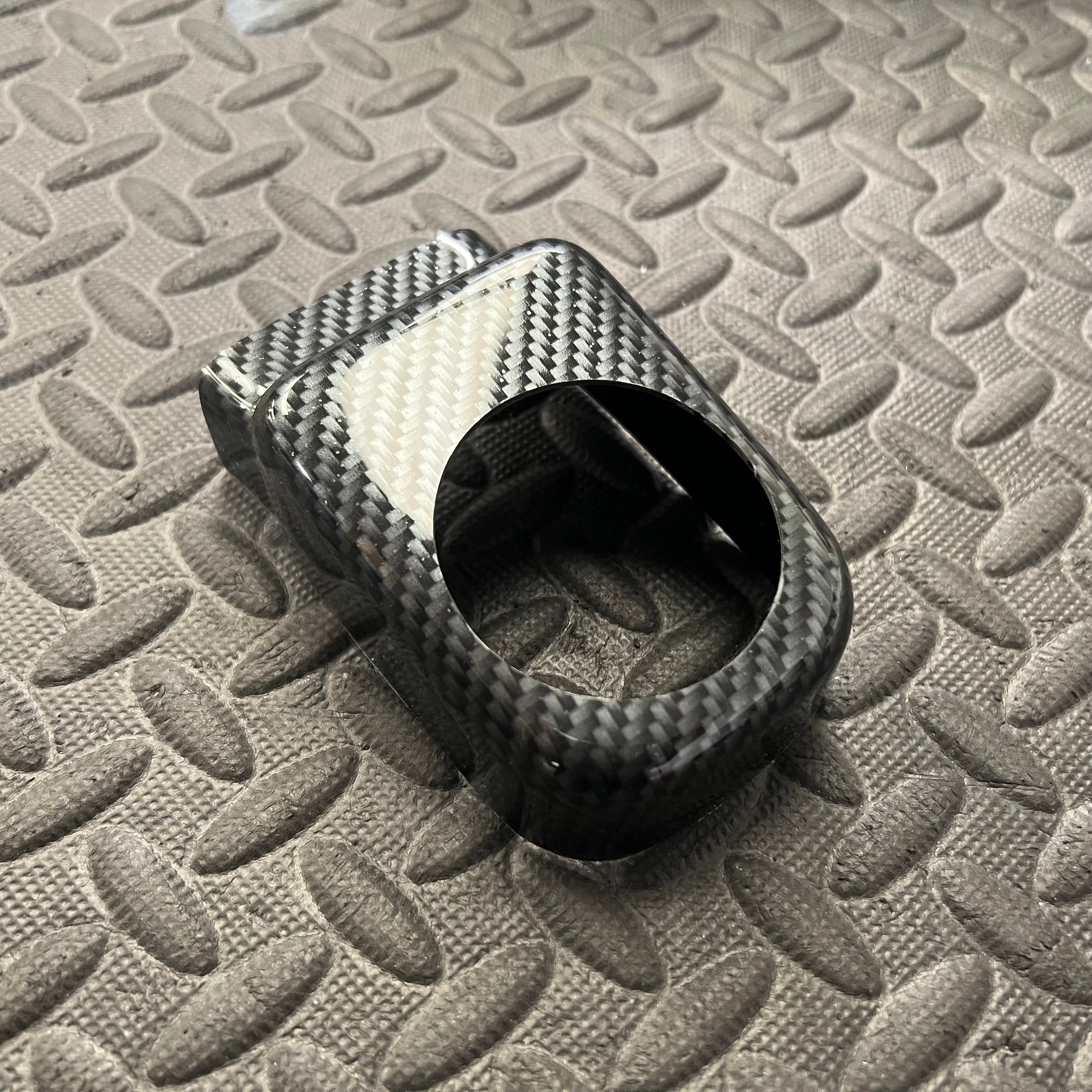 Proform Brake Reservoir Cover (Plastic Finishes) - Fits Hyundai i30 / Kona N - Left Hand Drive - Deluxe Carbon Fibre Effect