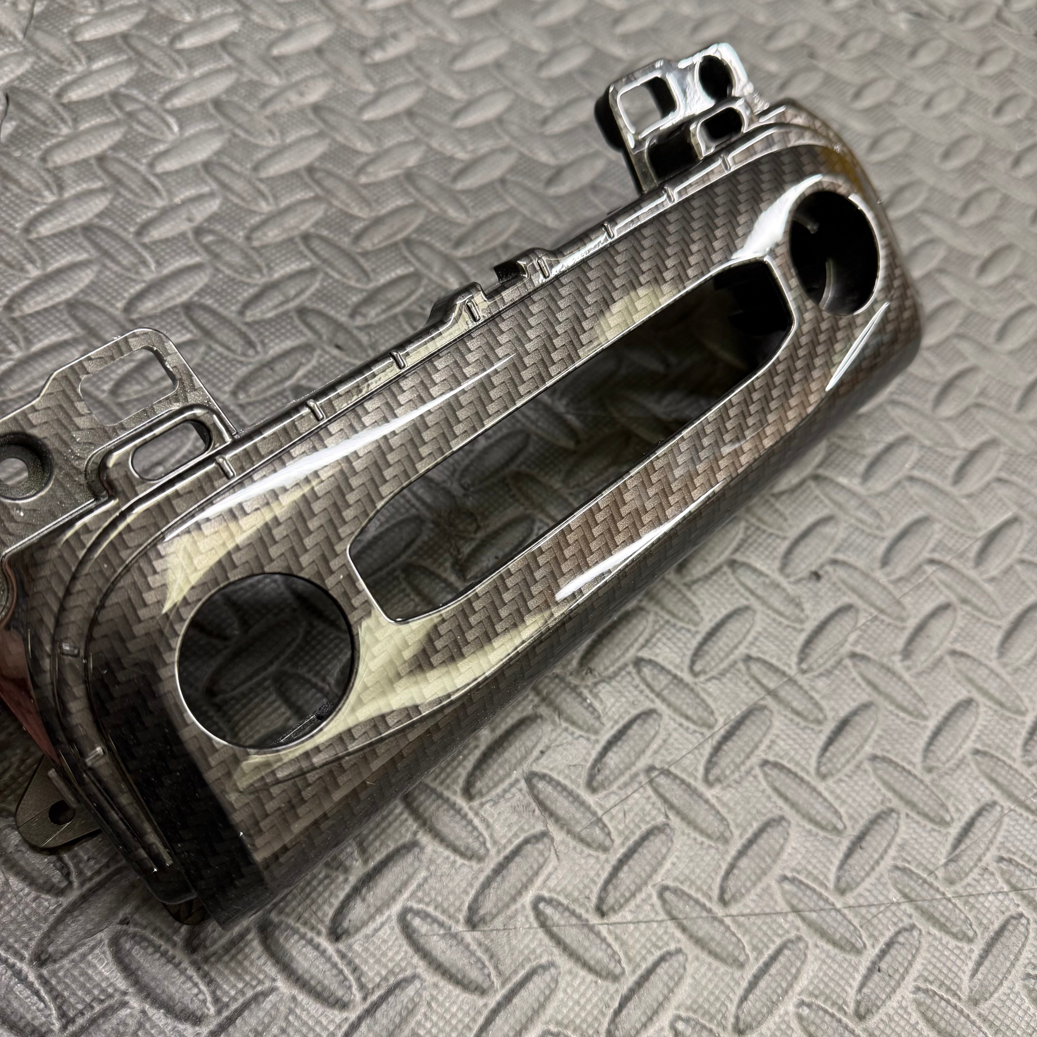 Genuine Ford Centre Dash Control Panel - Mk4.5 Focus inc ST, Carbon Fibre Effect Hydrodipped Finish