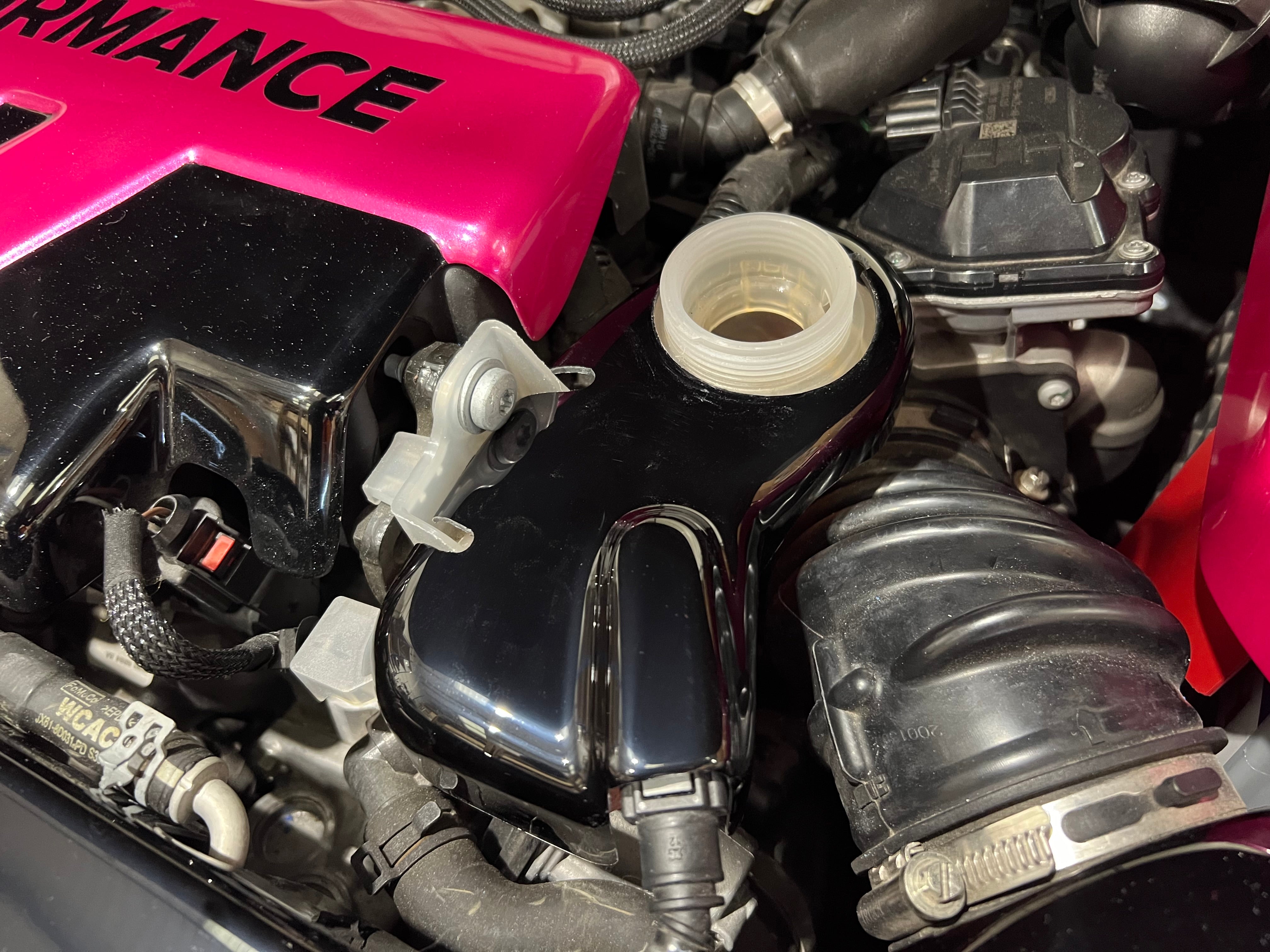 Proform Charge Cooler Bottle Cover - Mk4 Ford Focus ST Diesel (Plastic Finishes)