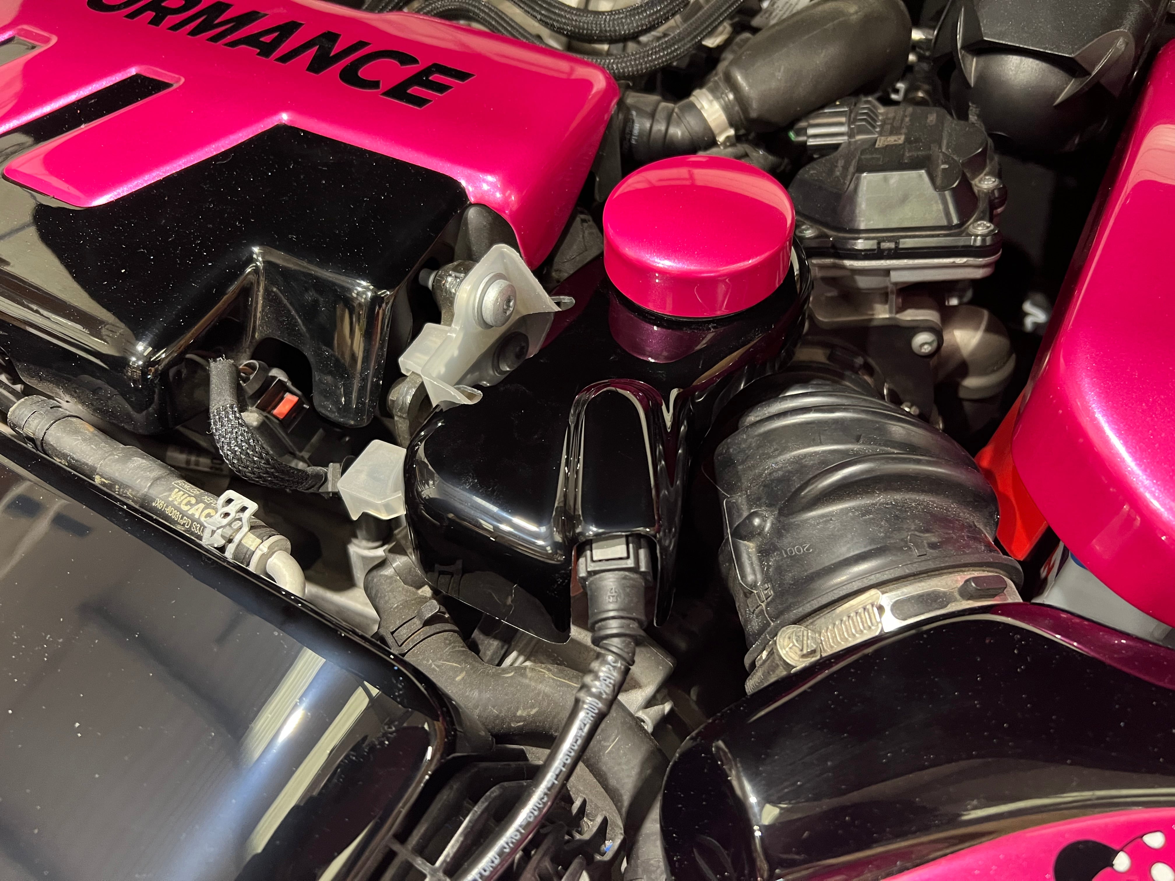 Proform Charge Cooler Bottle Cover - Mk4 Ford Focus ST Diesel (Plastic Finishes)